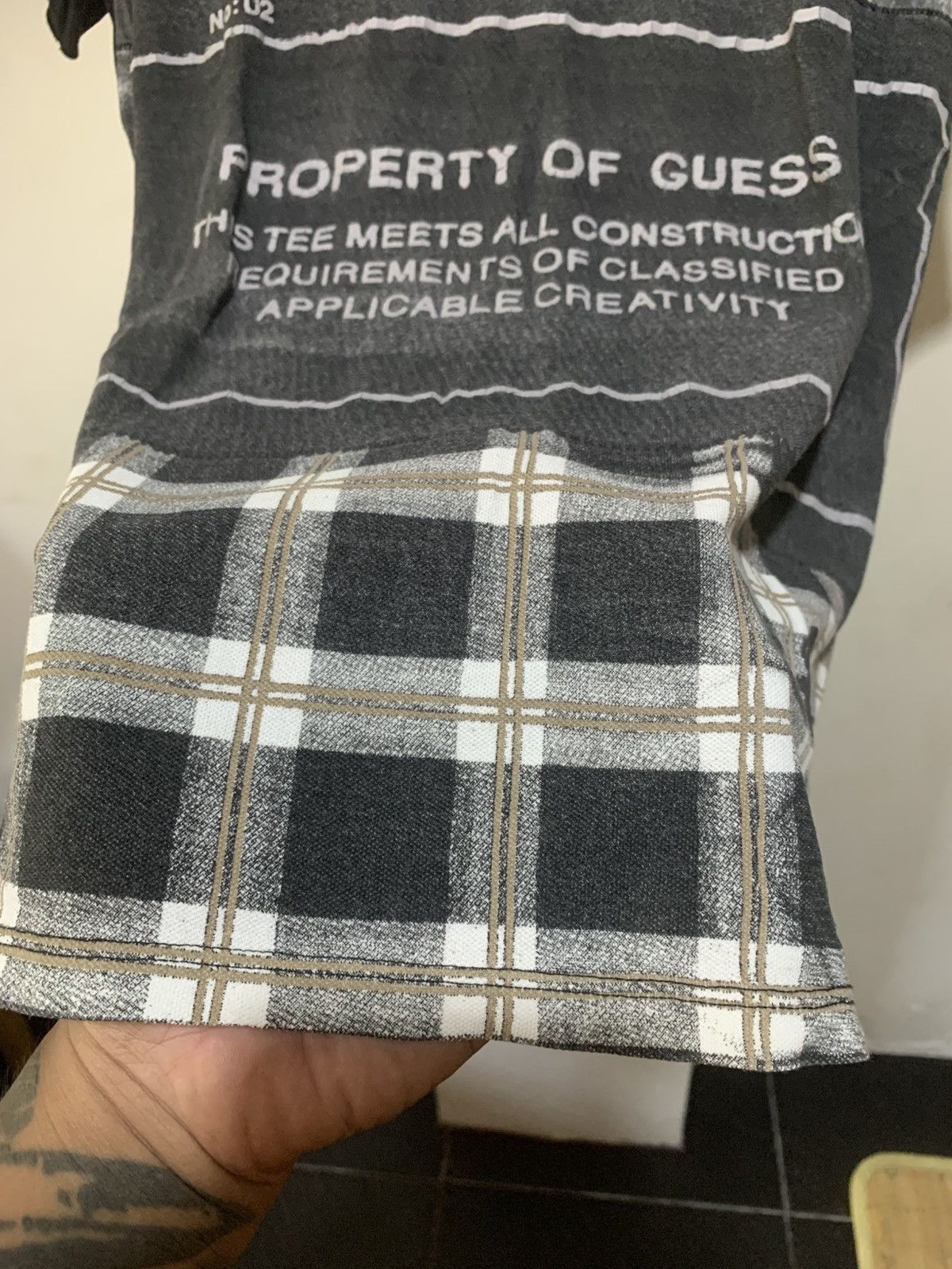 Guess GUESS Poem Tee Shirt Size US M / EU 48-50 / 2 - 4 Thumbnail