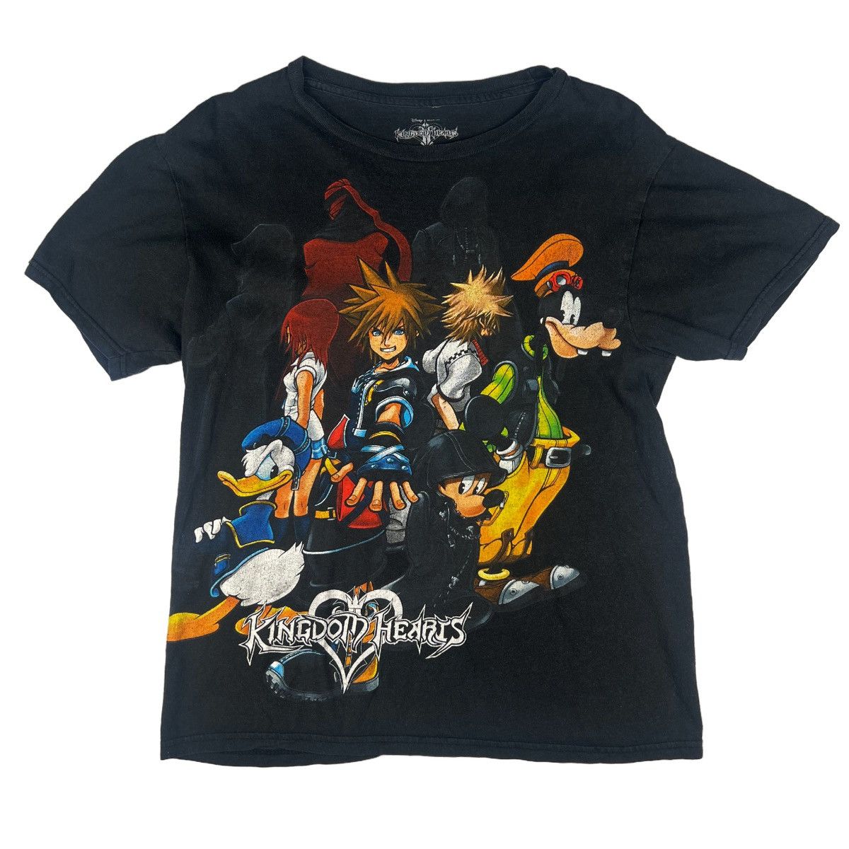 Disney Vintage Kingdom Hearts Shirt Men S Disney Y2K Promo Tee Size US S / EU 44-46 / 1 - 1 Thumbnail