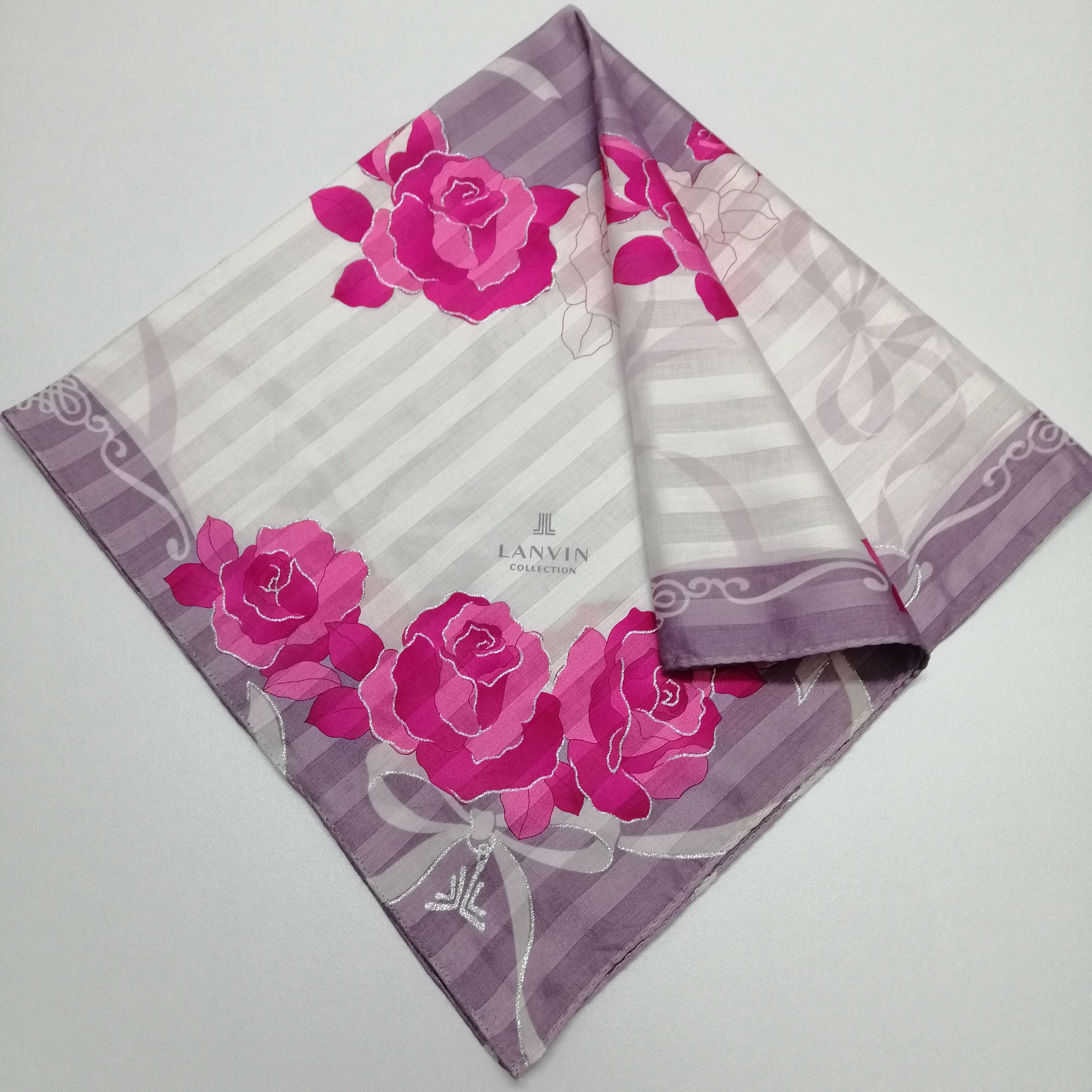 Lanvin Vintage Lanvin Handkerchief/Neckerchief/Bandana-KD2356 Size ONE SIZE - 3 Thumbnail