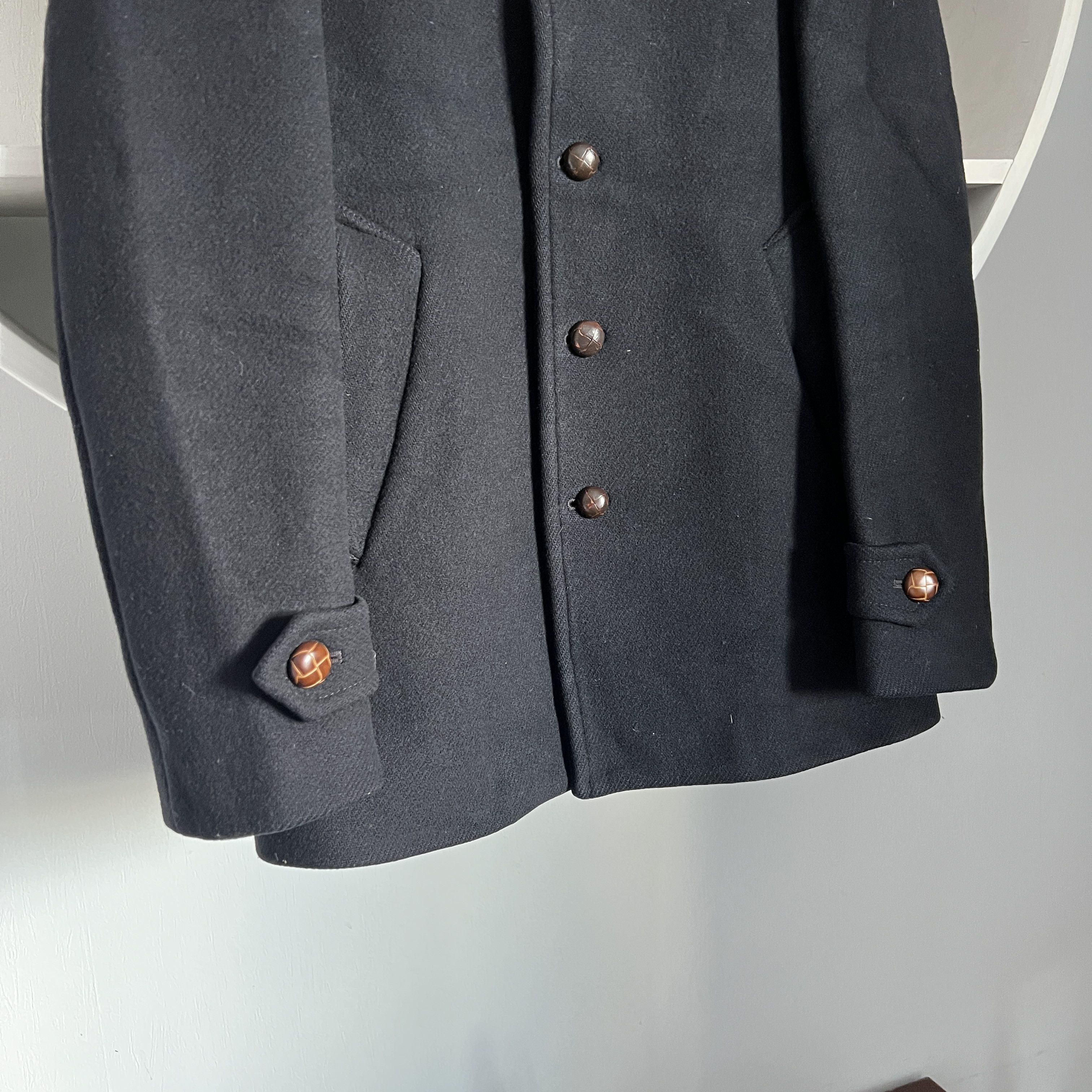 Edifice Japan × Japanese Brand RARE Men's EDIFICE Wool Casual Button Coat Size 46 Size US S / EU 44-46 / 1 - 7 Thumbnail