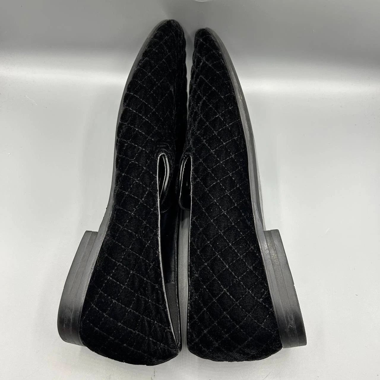 Giorgio Brutini Giorgio Brutini Quilted Velvet Loafers Smoking 176271 10.5M Size US 10.5 / EU 43-44 - 7 Thumbnail