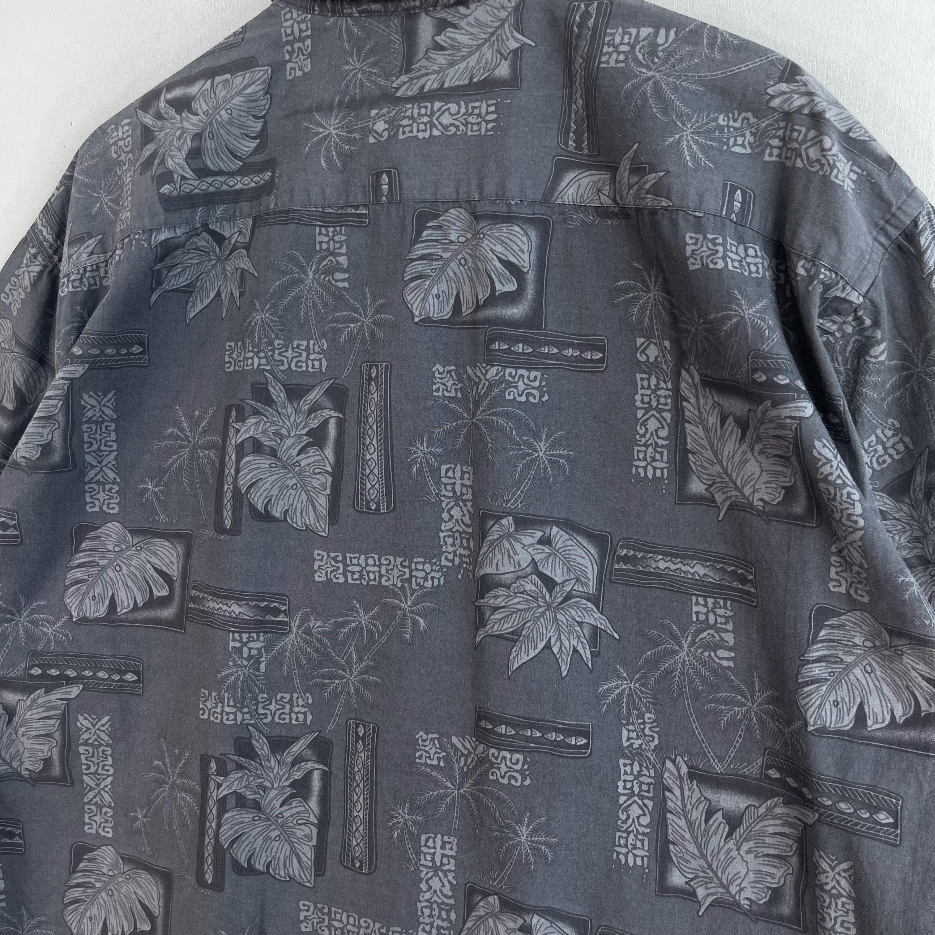 Batik Bay × Vintage Vintage Aloha Tropical Forest Floral Motive Button Up Shirt Size US XXL / EU 58 / 5 - 8 Thumbnail
