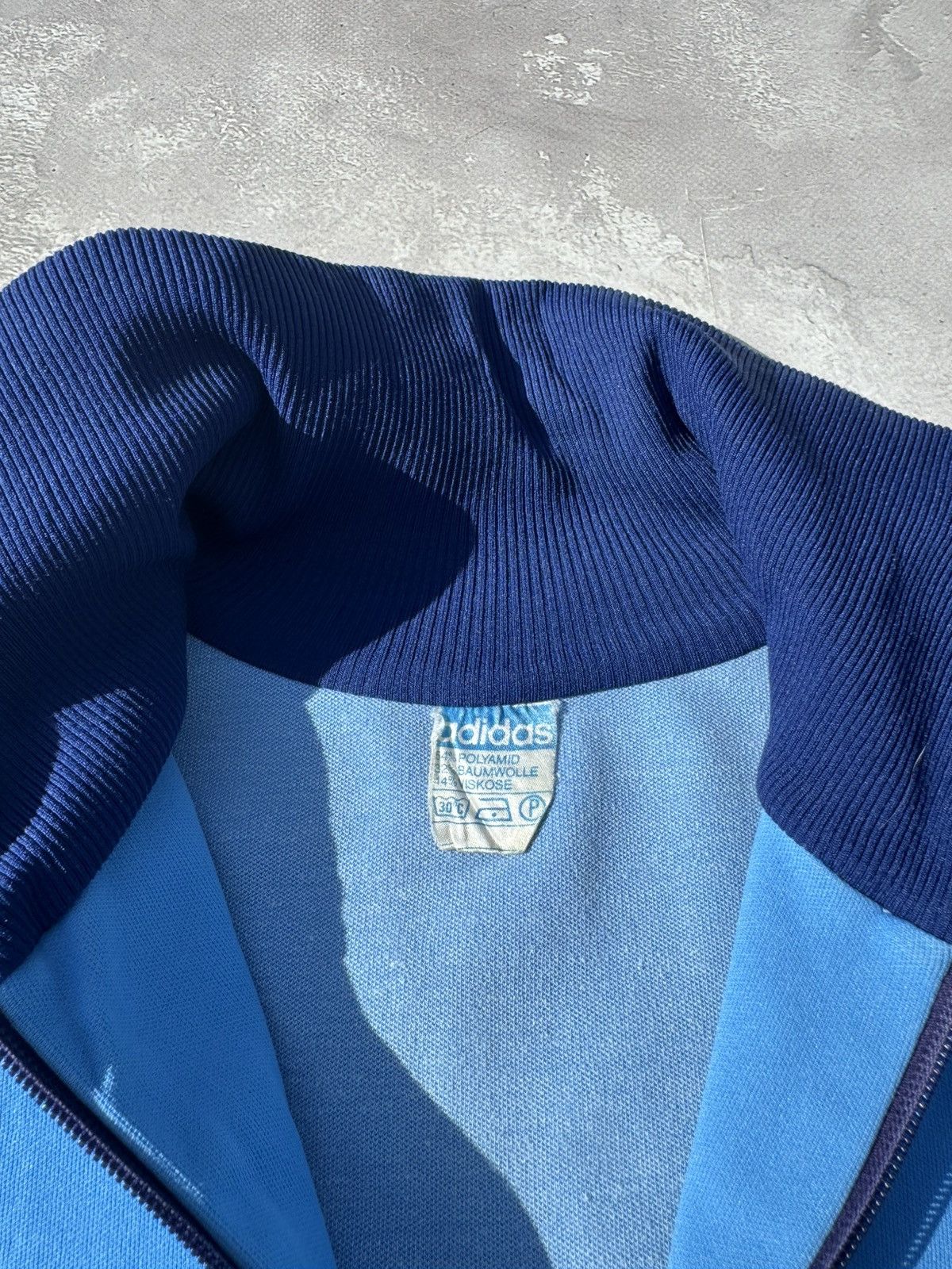 Adidas Vintage Adidas 80s-90s Zip Treck Jacket Made in West Germany Size US S / EU 44-46 / 1 - 13 Thumbnail