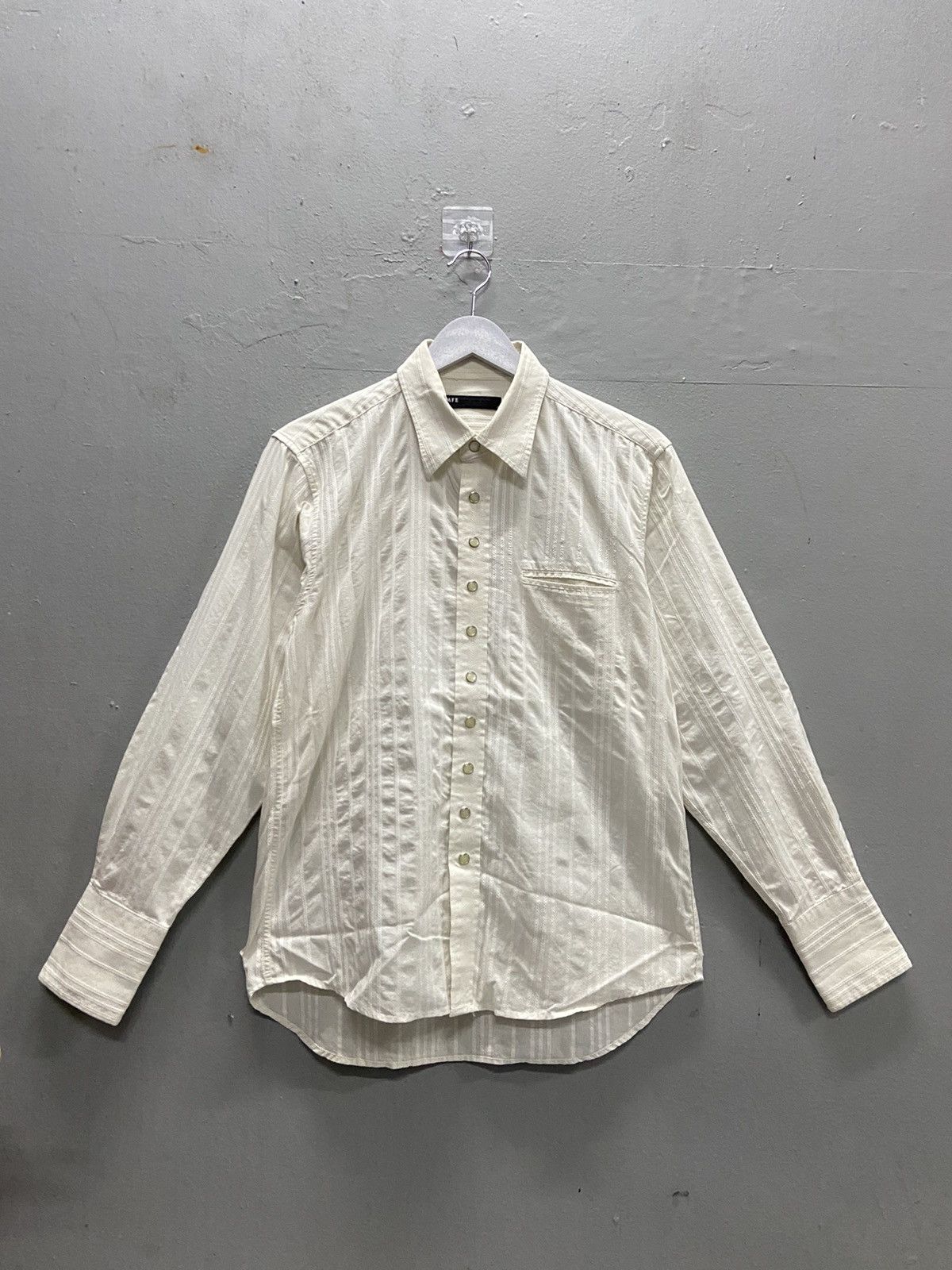 Japanese Brand MFE JAPANESE LONG SLEEVE SNAP BUTTON UP SHIRT Size US M / EU 48-50 / 2 - 1 Thumbnail