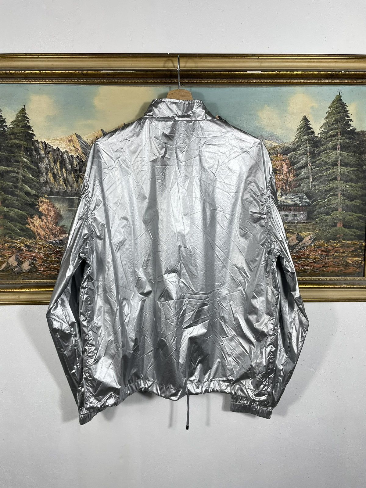 Designer × Misbhv Misbhv silver zip anorak light jacket windbreaker streetwear Size US XS / EU 42 / 0 - 8 Thumbnail