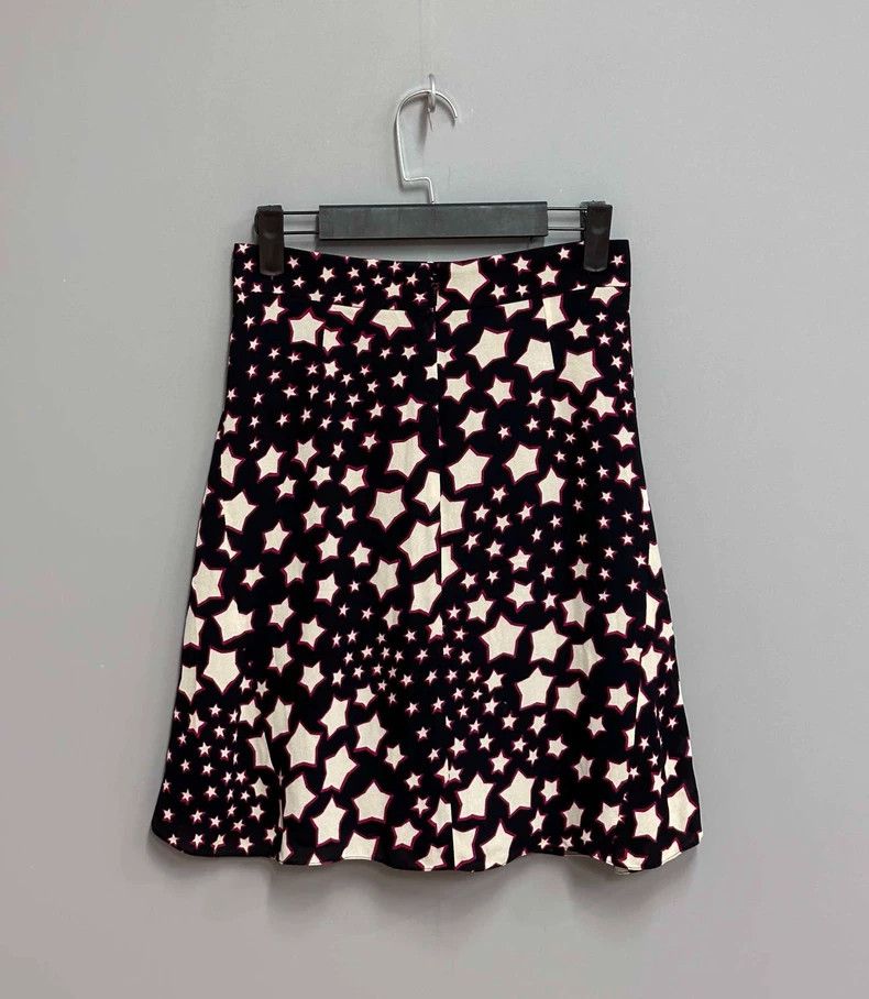 Saint Laurent Paris Saint Laurent Paris Star Skirt 2505-Nextarrow Size 35" - 4 Thumbnail