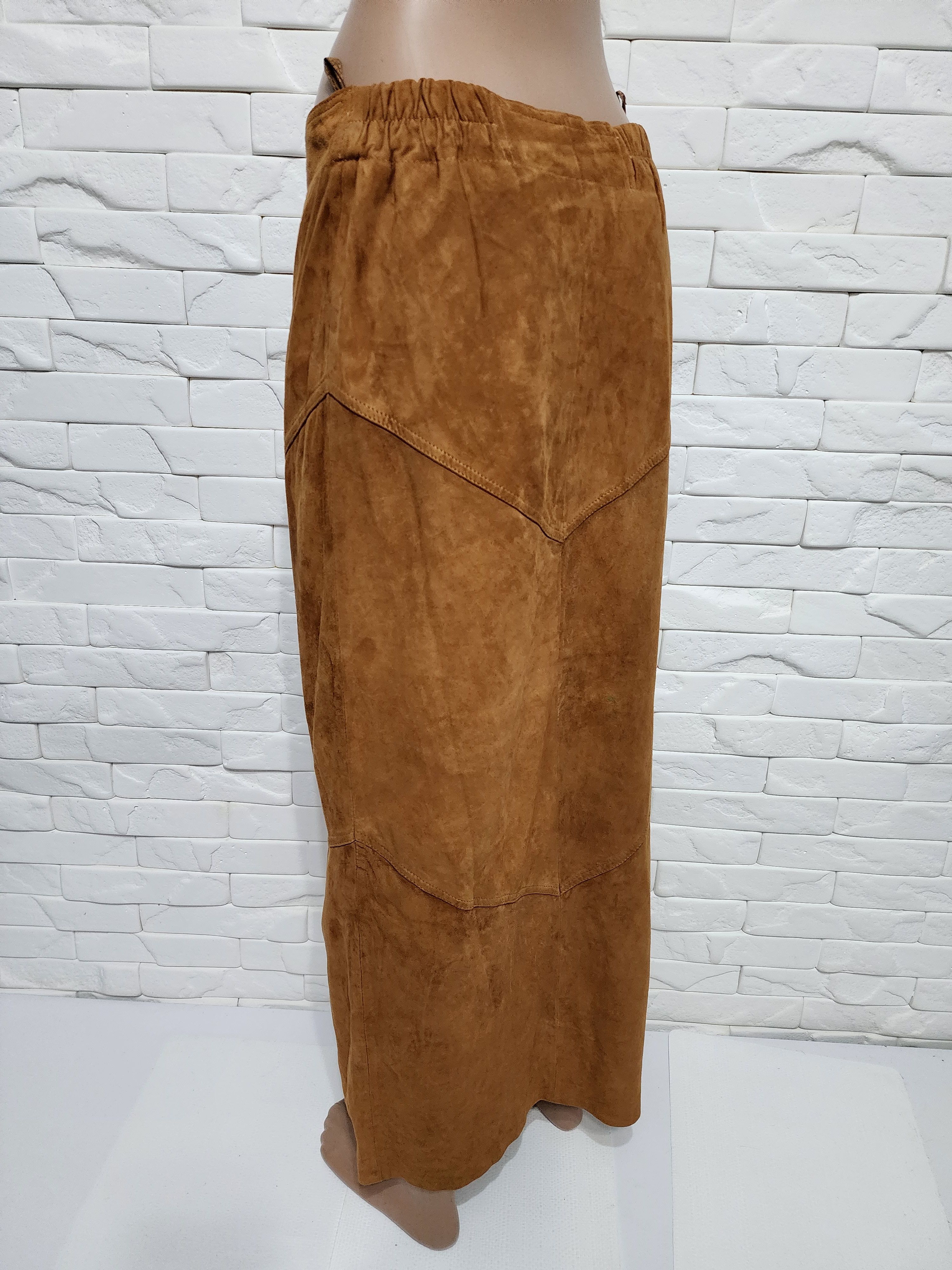 Genuine Leather Leather skirt. Size 31" - 6 Thumbnail