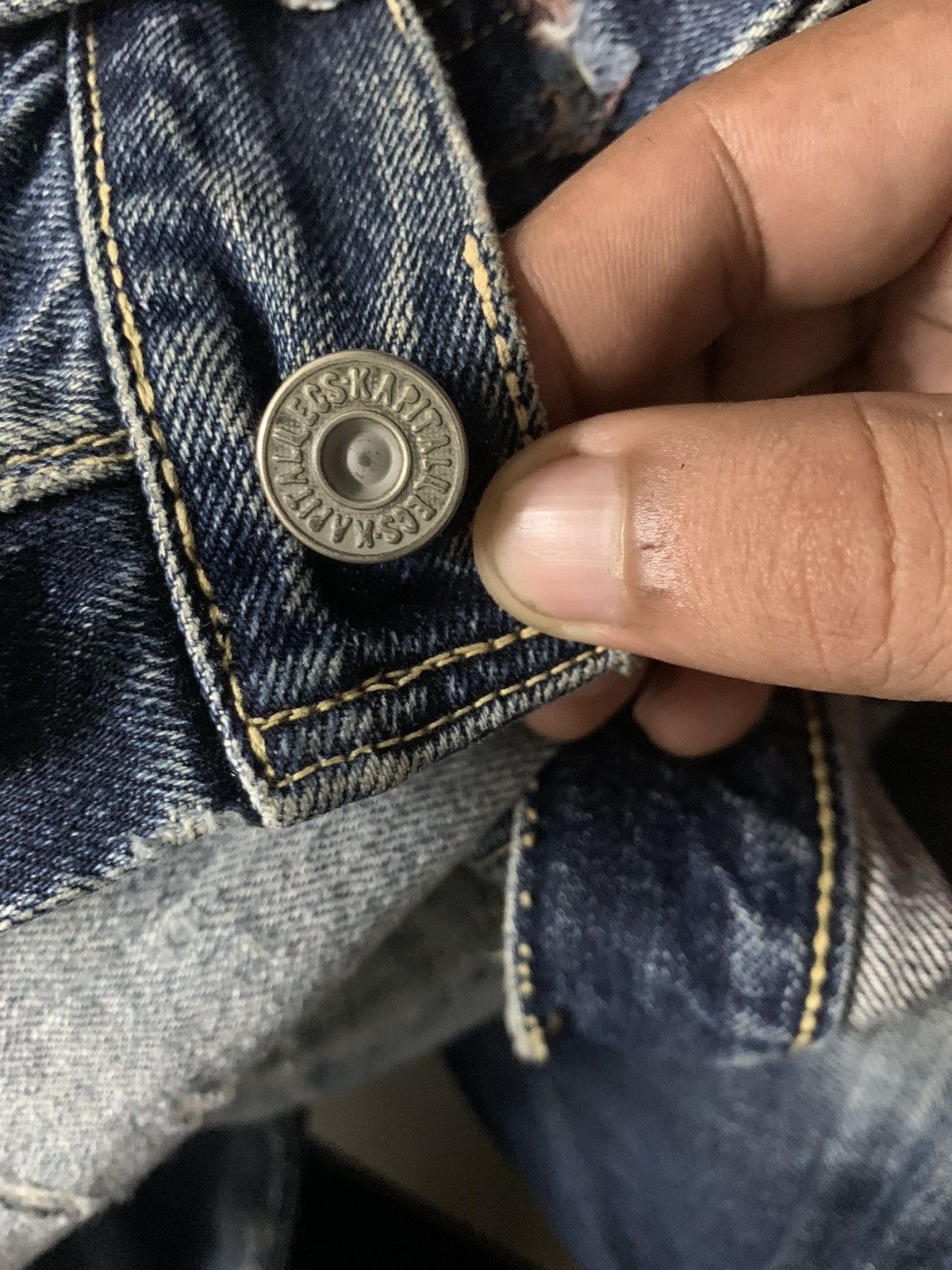 Kapital Kapital distressed selveged denim Size US 28 / EU 44 - 7 Thumbnail