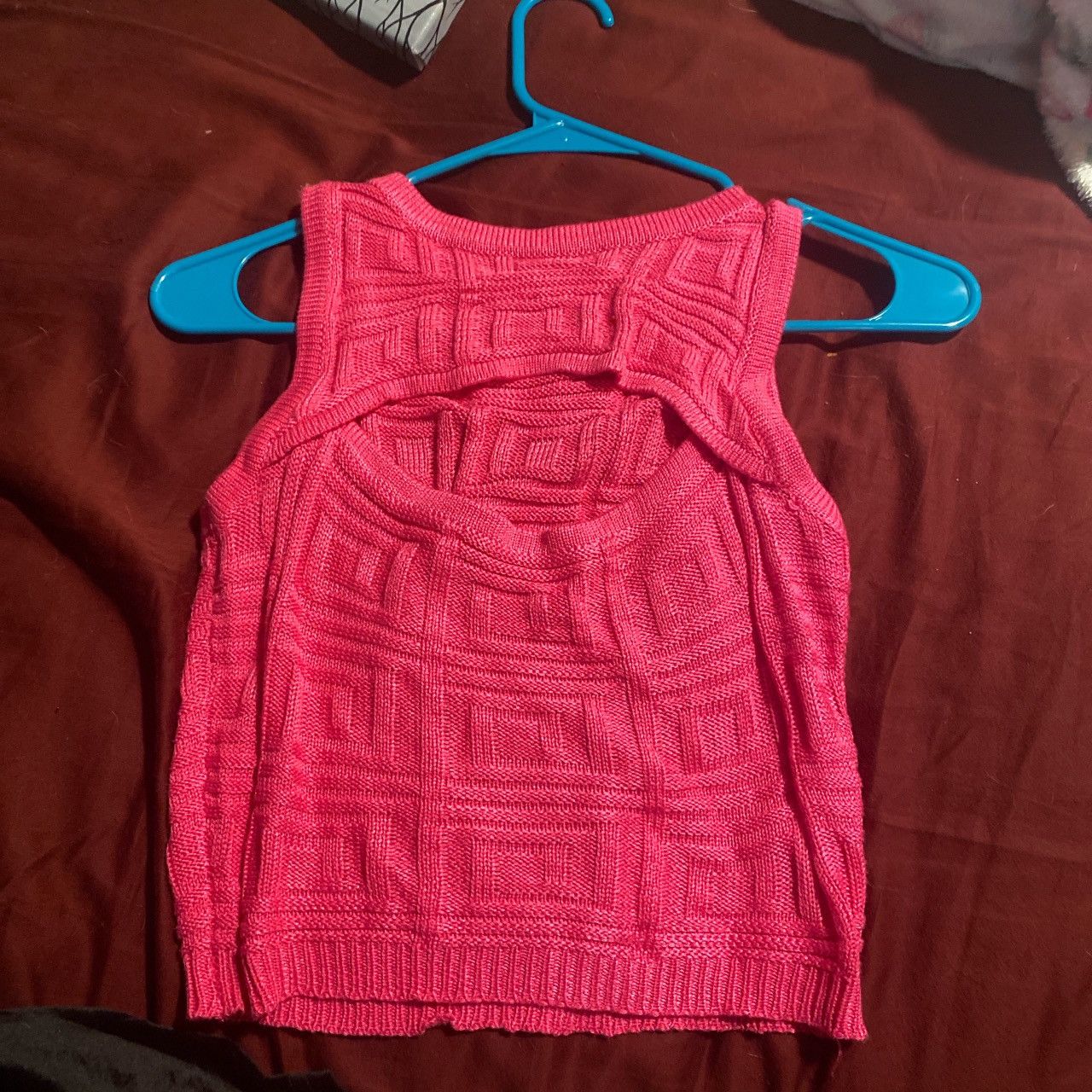 Other Pink knitted shirt with slit Size M / US 6-8 / IT 42-44 - 1 Preview