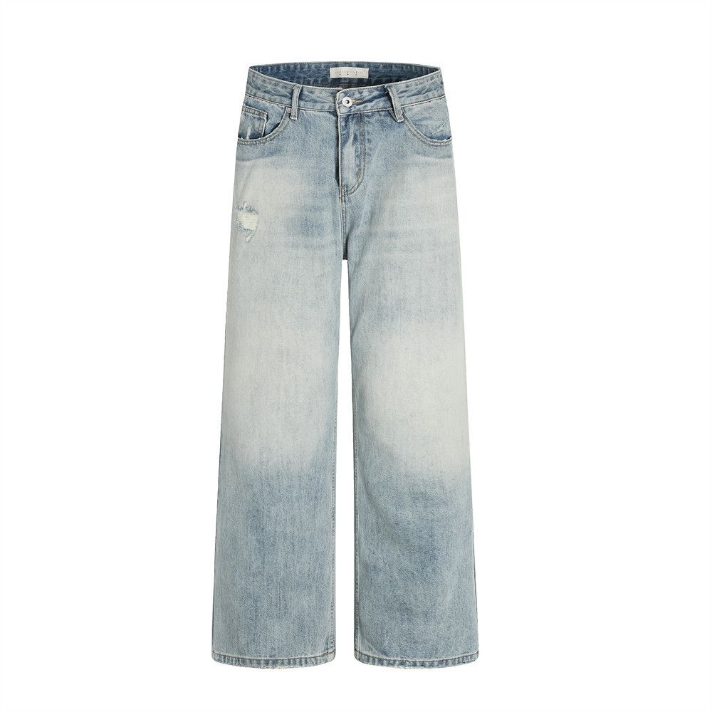 Japanese Brand × Jean Men's vintage American washed ripped jeans Size US 32 / EU 48 - 1 Thumbnail