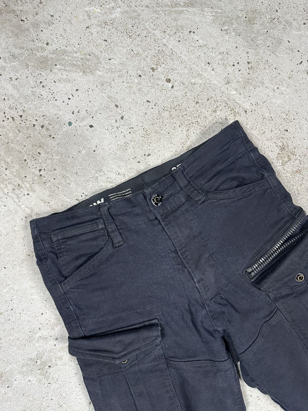 G-Star Vintage Y2K G Star Raw Rovic Zip 3D Skinny Cargo Pants Size US 27 - 8 Thumbnail