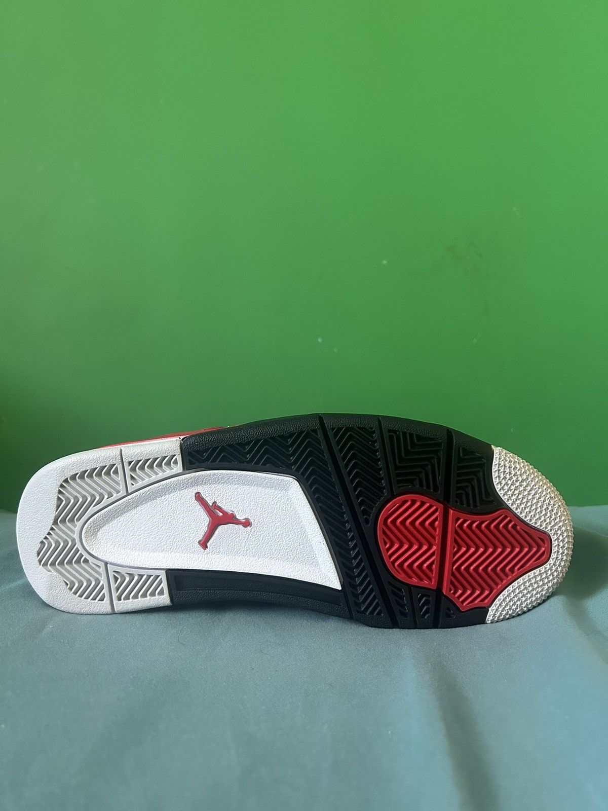 Jordan Brand Nike Air Jordan 4 Red Cement 2023 Size US 6.5 / EU 39-40 - 5 Thumbnail