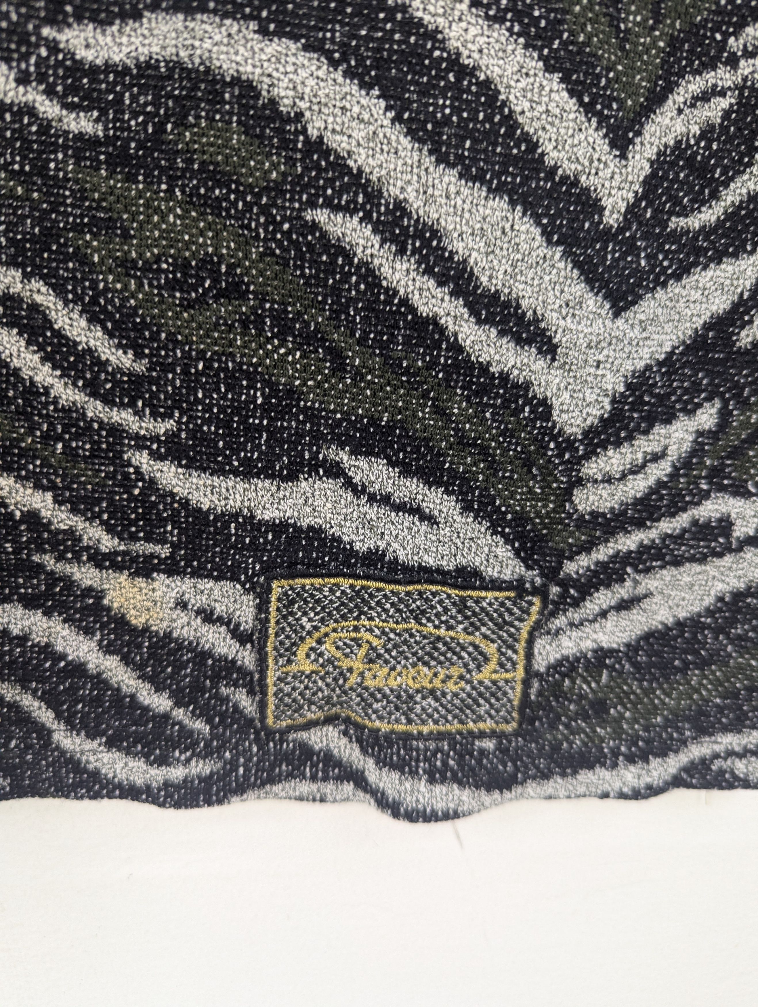 Art Comes First × Japanese Brand × Vintage Vintage Blouse Zebra Pattern Style Size M / US 6-8 / IT 42-44 - 7 Thumbnail