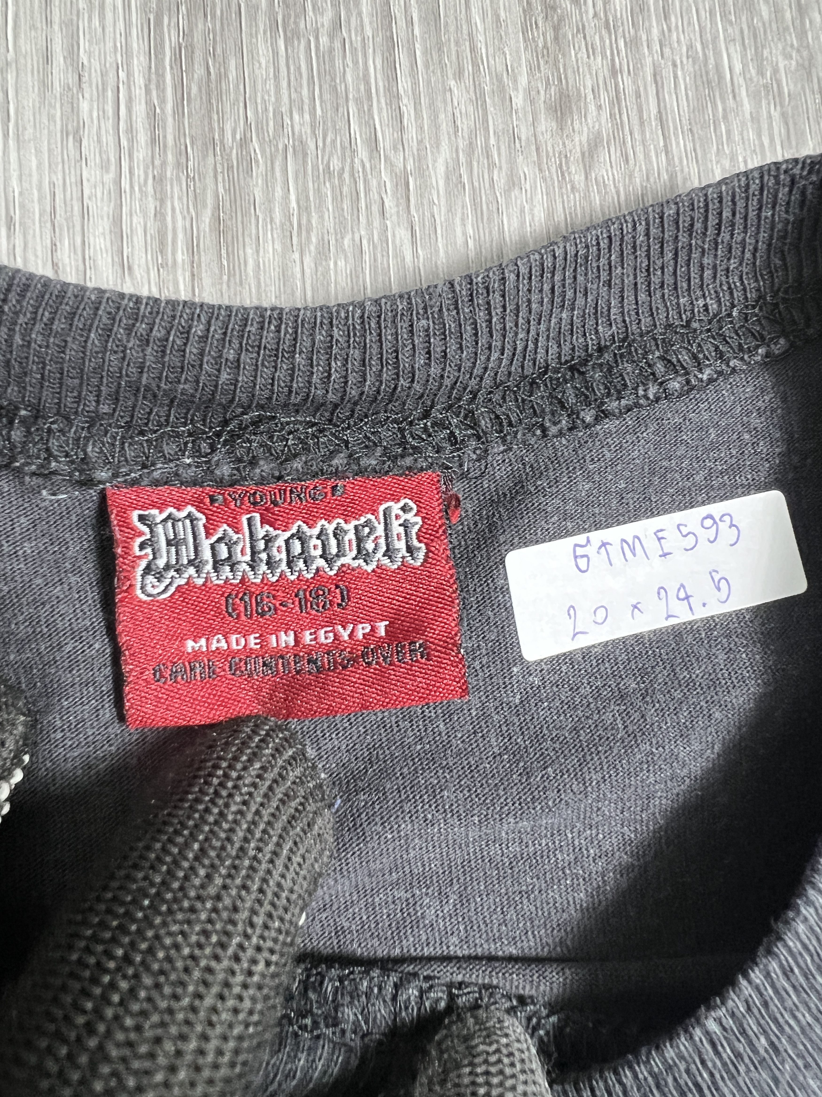 Makaveli Vintage TUPAC Makeveli Brand Graphic Tee (Y) GTME593 Size US XXS / EU 40 - 3 Thumbnail