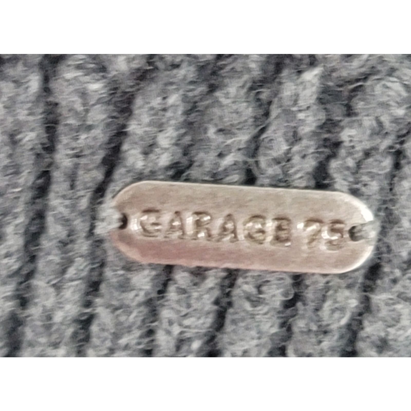 Other Garage Gray Charcoal Open Knit Capped Sleeve Sweater Top M Size M / US 6-8 / IT 42-44 - 6 Thumbnail