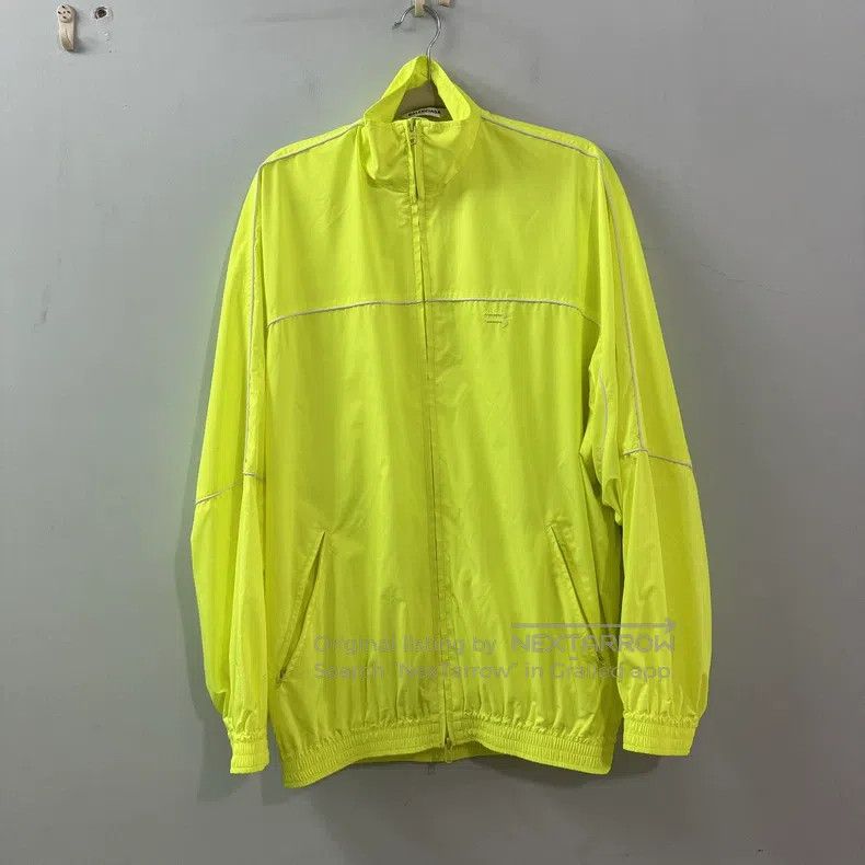 Balenciaga Balenciaga Neon Green Zip-Up Jacket Size XS / US 0-2 / IT 36-38 - 1 Thumbnail