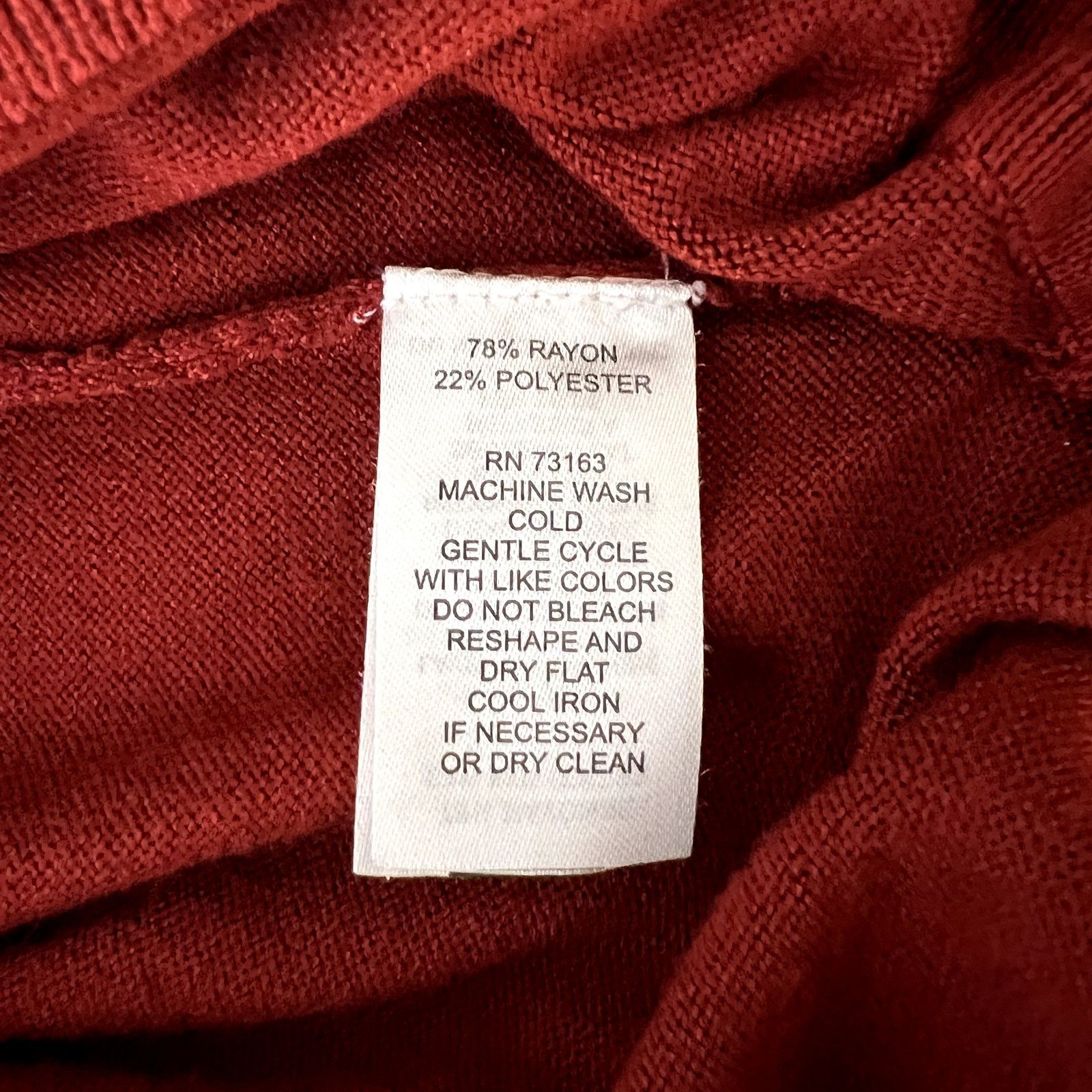 Other Cable & Gauge Red Cut Out Knit Sweater Size L / US 10 / IT 46 - 7 Thumbnail