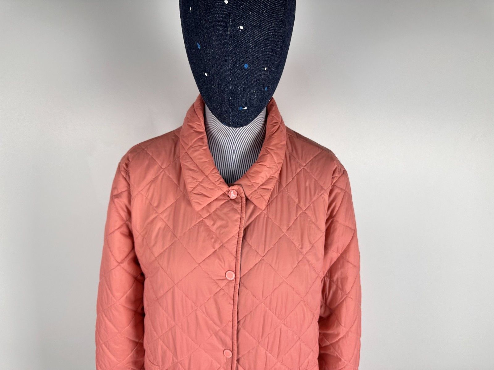Barbour Barbour Overwash Quilt Jacket Pink Size EUR42 US12 Size XL / US 12-14 / IT 48-50 - 2 Thumbnail