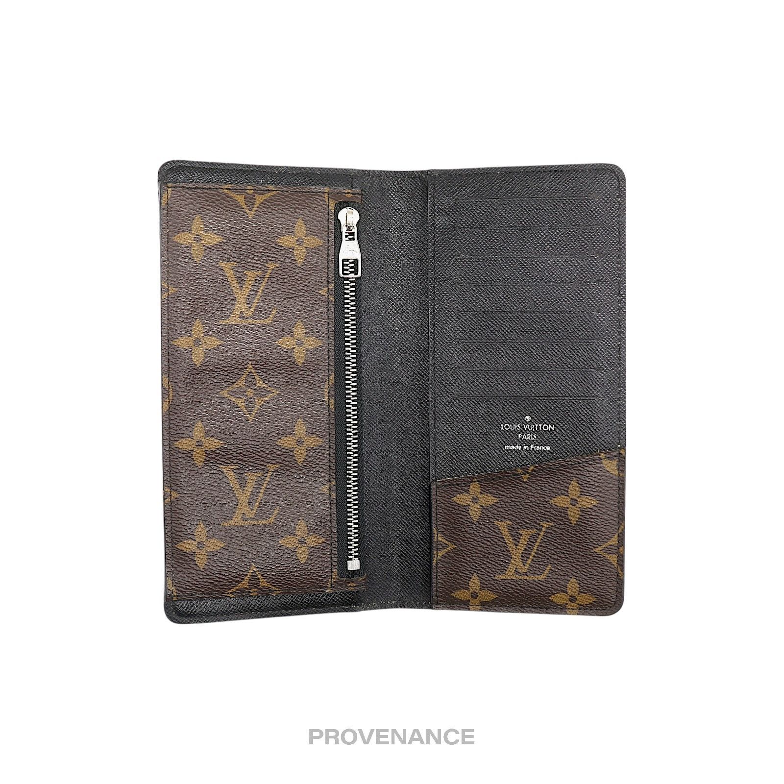 Louis Vuitton 🔴 Louis Vuitton Tanon Long Wallet - Monogram Macassar Size ONE SIZE - 6 Thumbnail