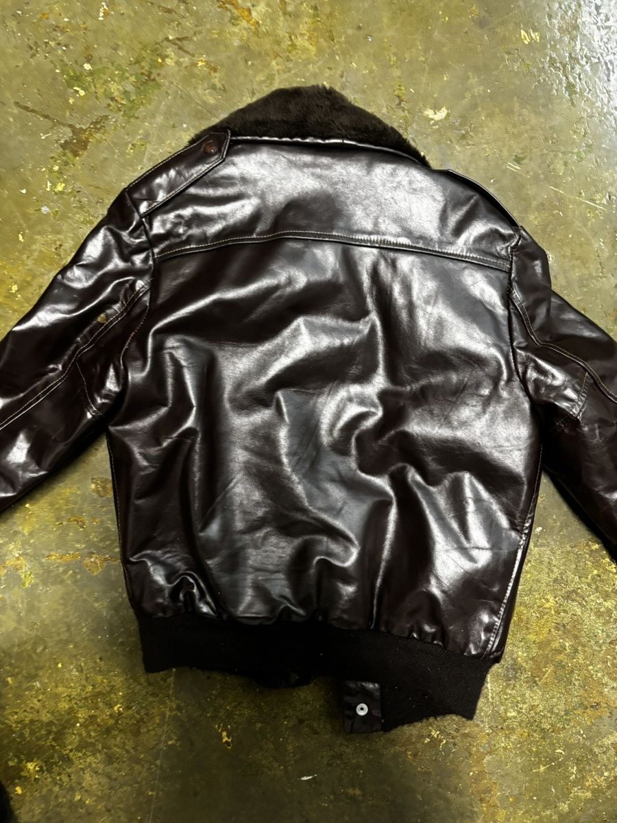 Vintage VINTAGE LEATHER JACKET Size US M / EU 48-50 / 2 - 3 Thumbnail