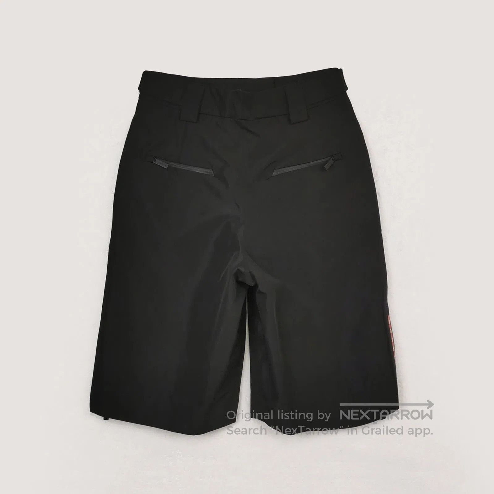 Prada Prada Logo Black Shorts . Size 23" - 2 Thumbnail