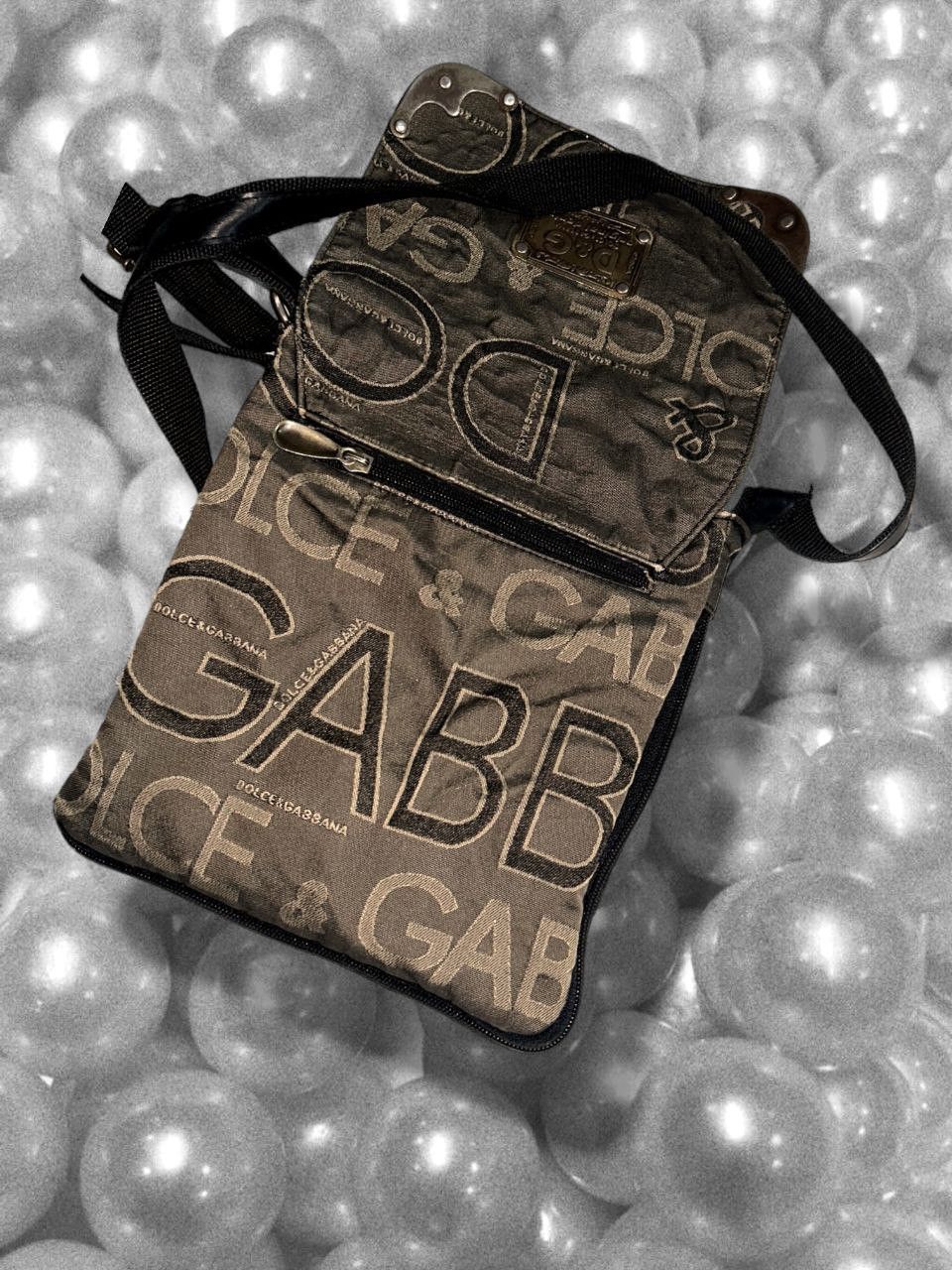 Designer × Dolce & Gabbana × Vintage RARE Dolce & Gabbana Style Crossbody Monogram Messenger Size ONE SIZE - 1 Thumbnail