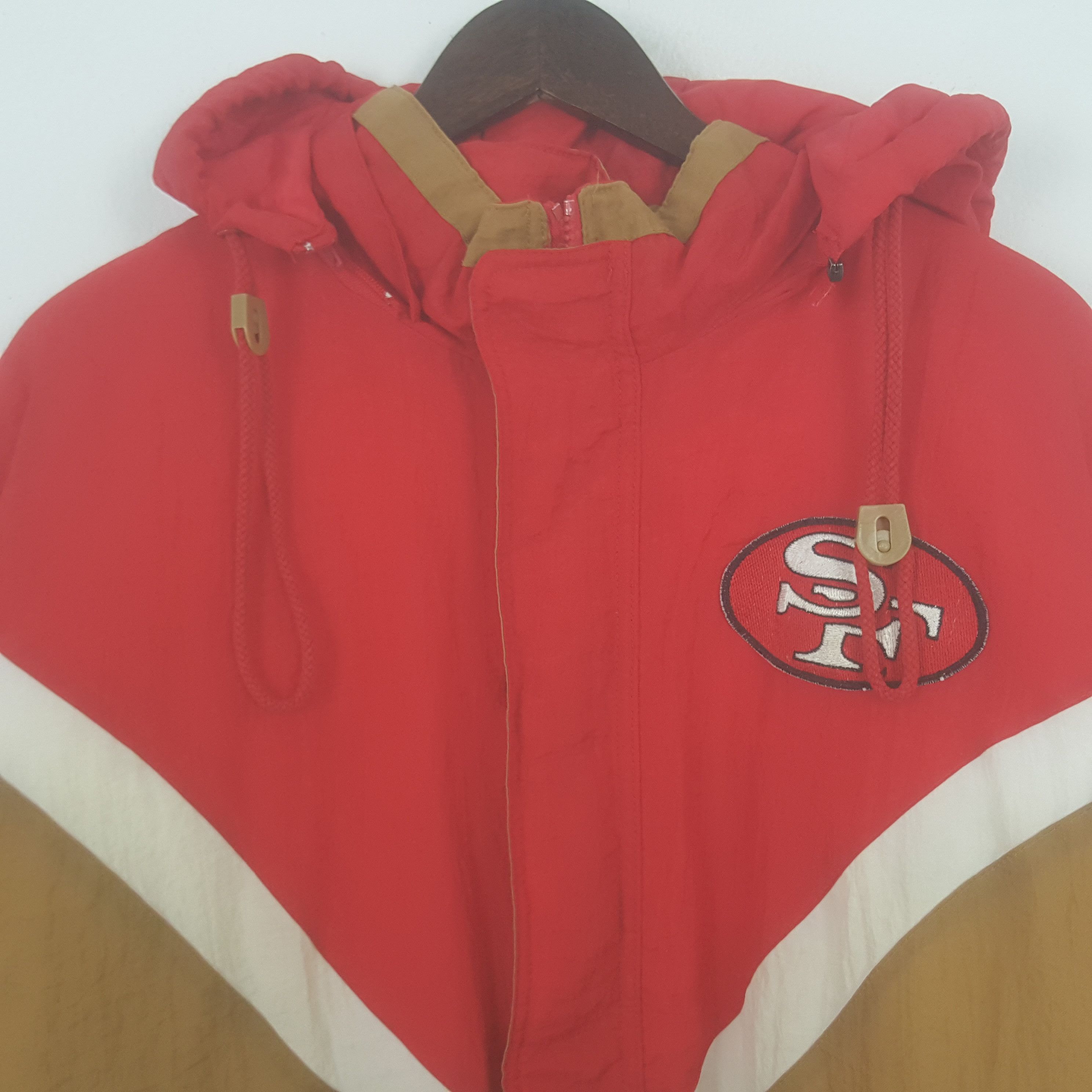NFL × Vintage Vintage San Francisco 49ers NFL Windbreaker Bomber Jacket Size US XXL / EU 58 / 5 - 4 Thumbnail