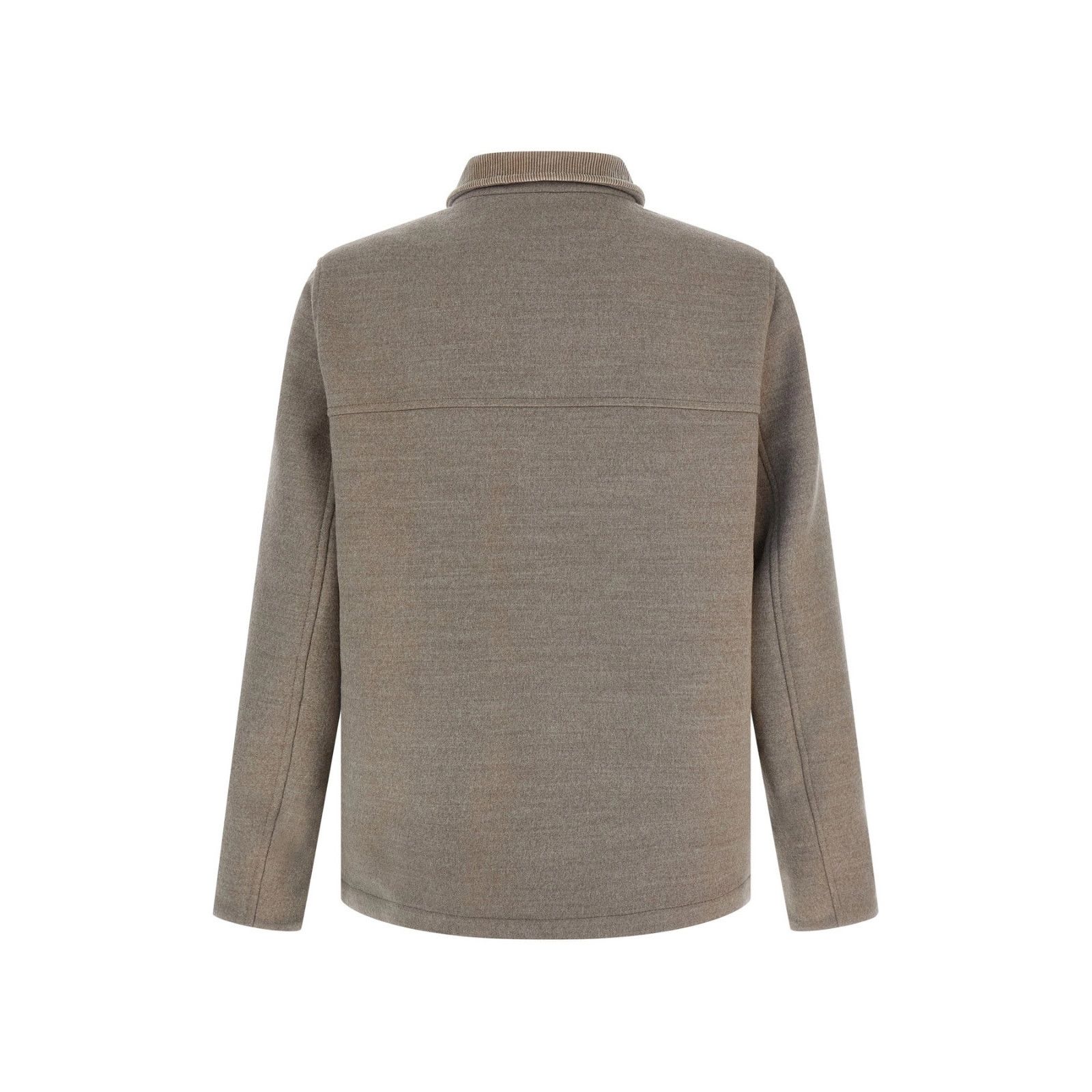 Brunello Cucinelli BRUNELLO CUCINELLI Beige Wool Jacket New & Authentic (Men's Size US L / EU 52-54 / 3 - 2 Thumbnail