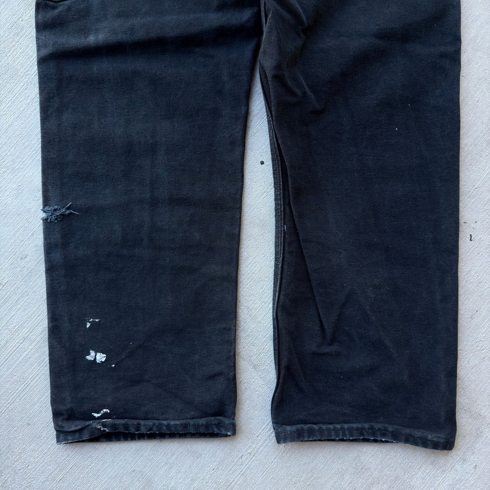 Carhartt × Vintage Carhartt black double knee work wear carpenter pants Size US 32 / EU 48 - 7 Thumbnail