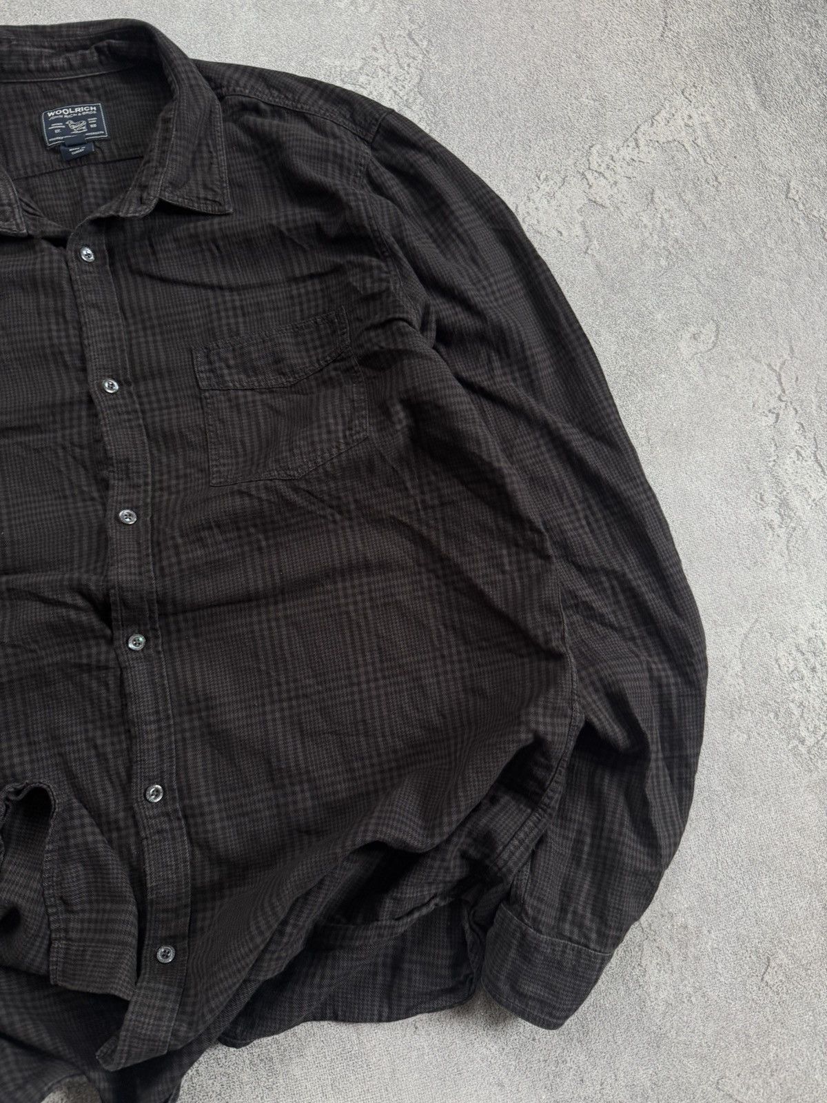 Woolrich Woolen Mills Woolrich XL/size Chekered button up shirts casual flannel Size US XL / EU 56 / 4 - 3 Thumbnail