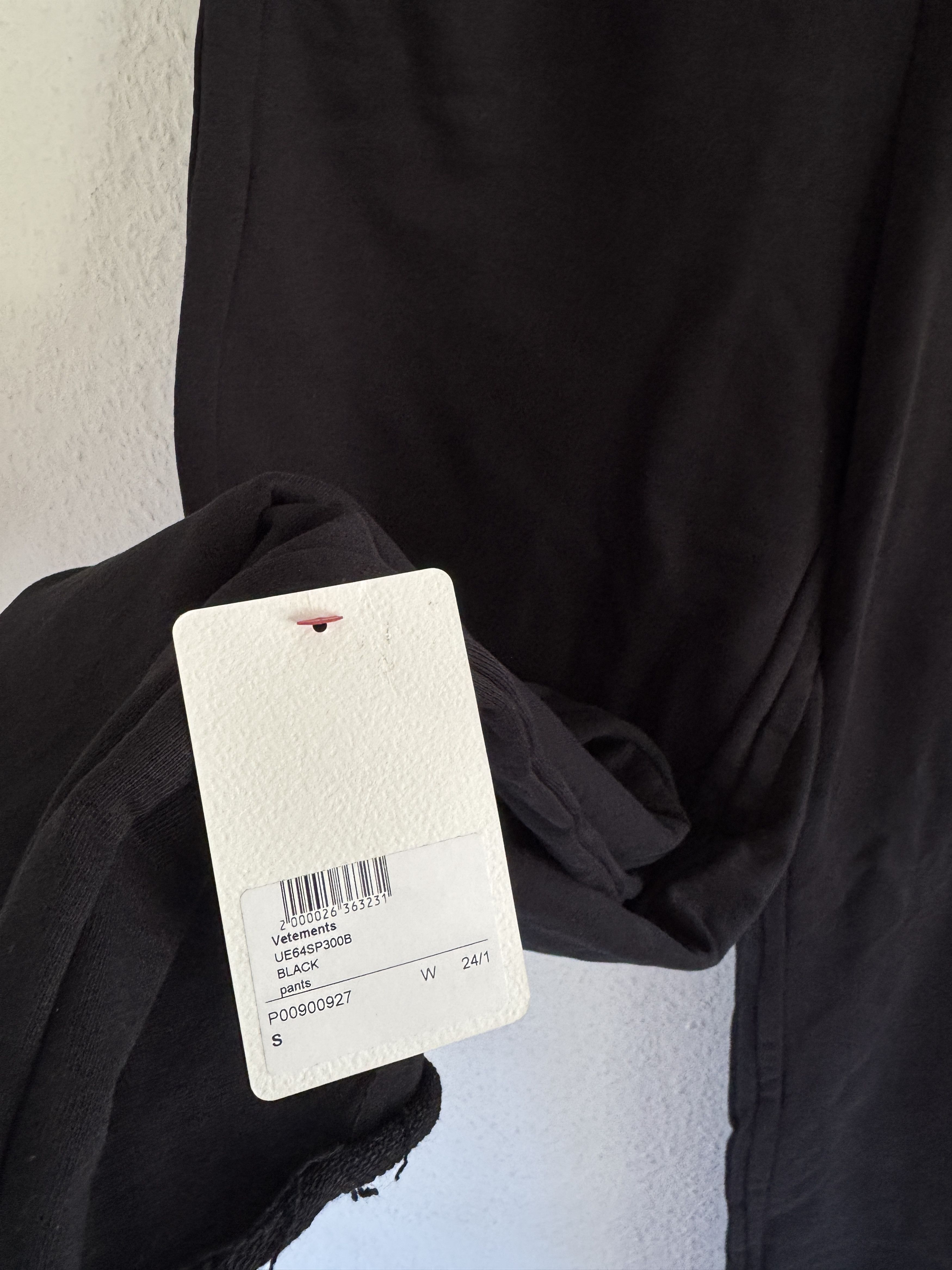 Vetements Wide Leg Panelled Cotton Blend Jersey Sweatpants Size US 32 / EU 48 - 20 Thumbnail