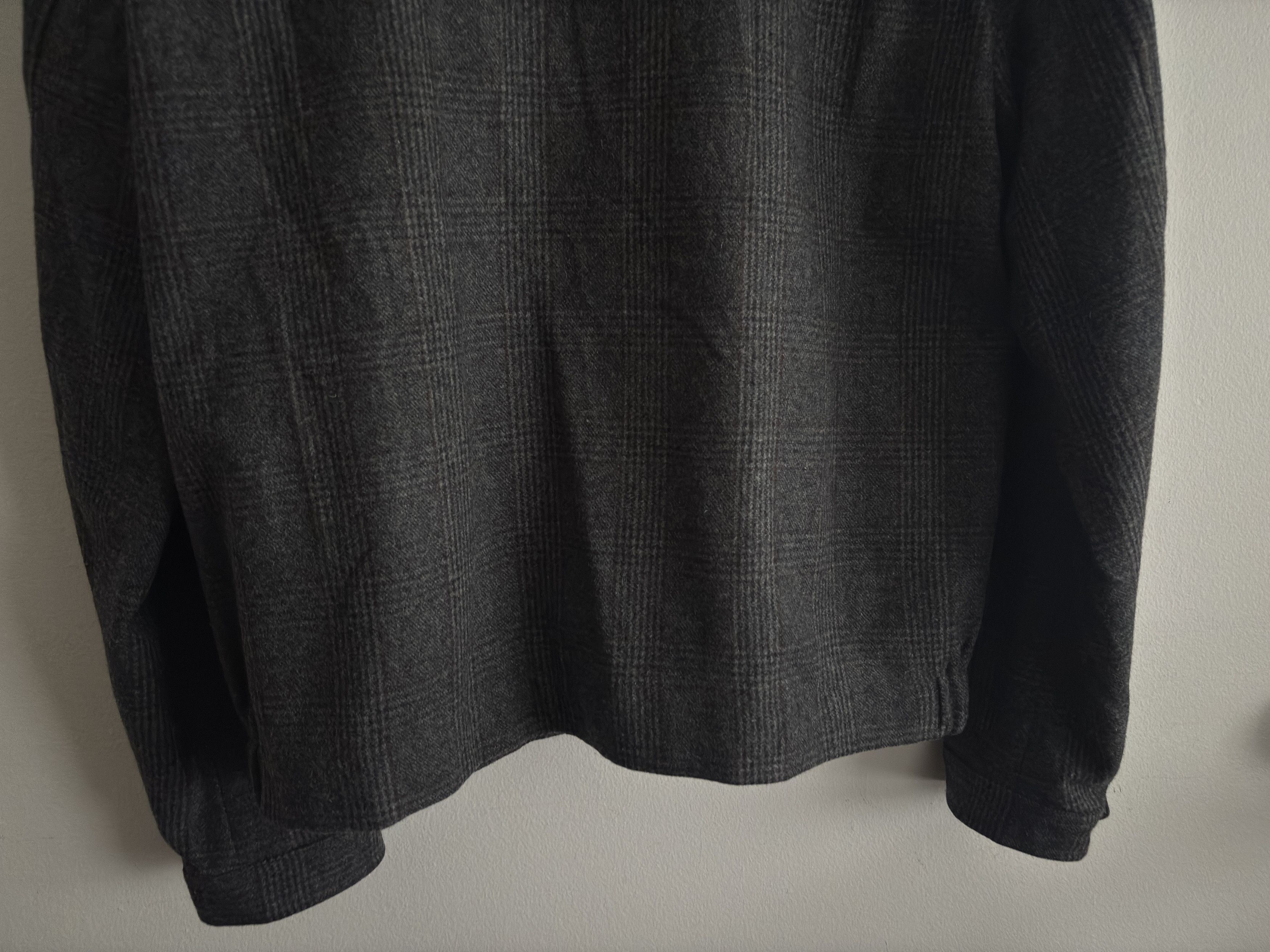 Private White V.C. $750 Mr.Porter Check Wool A-2 Bomber Jacket --6/ Large -XL Size US L / EU 52-54 / 3 - 14 Thumbnail
