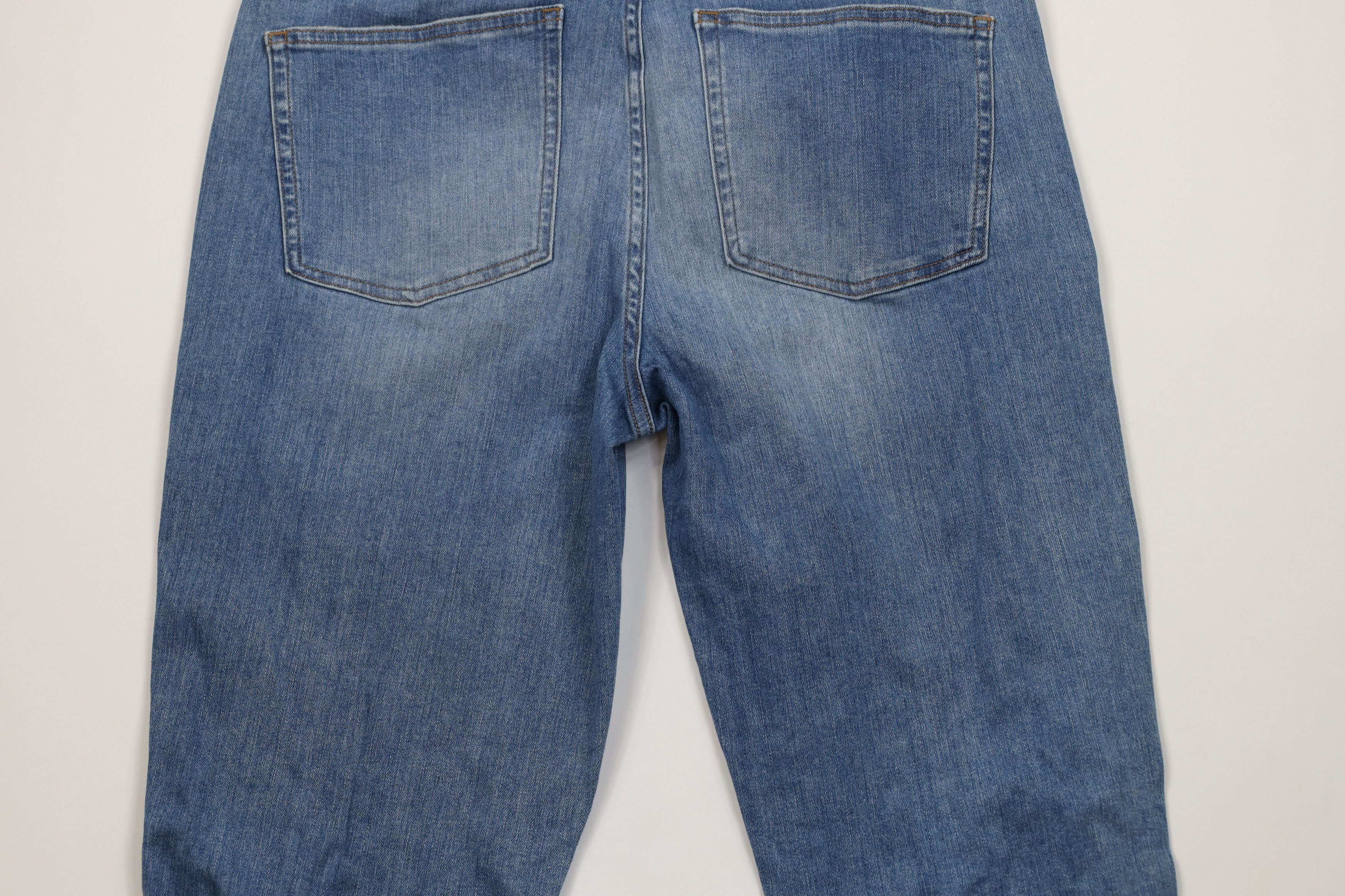 J.Crew J Crew Stretch Vintage Straight Leg Denim Jeans Blue Size 31" - 11 Thumbnail