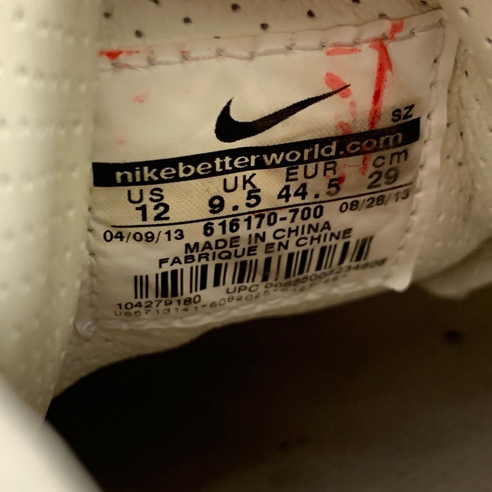 Nike 2020 30th Anniversary Size 12 Gold Metallic Low Top Sneakers Size US 12 / EU 45 - 9 Thumbnail
