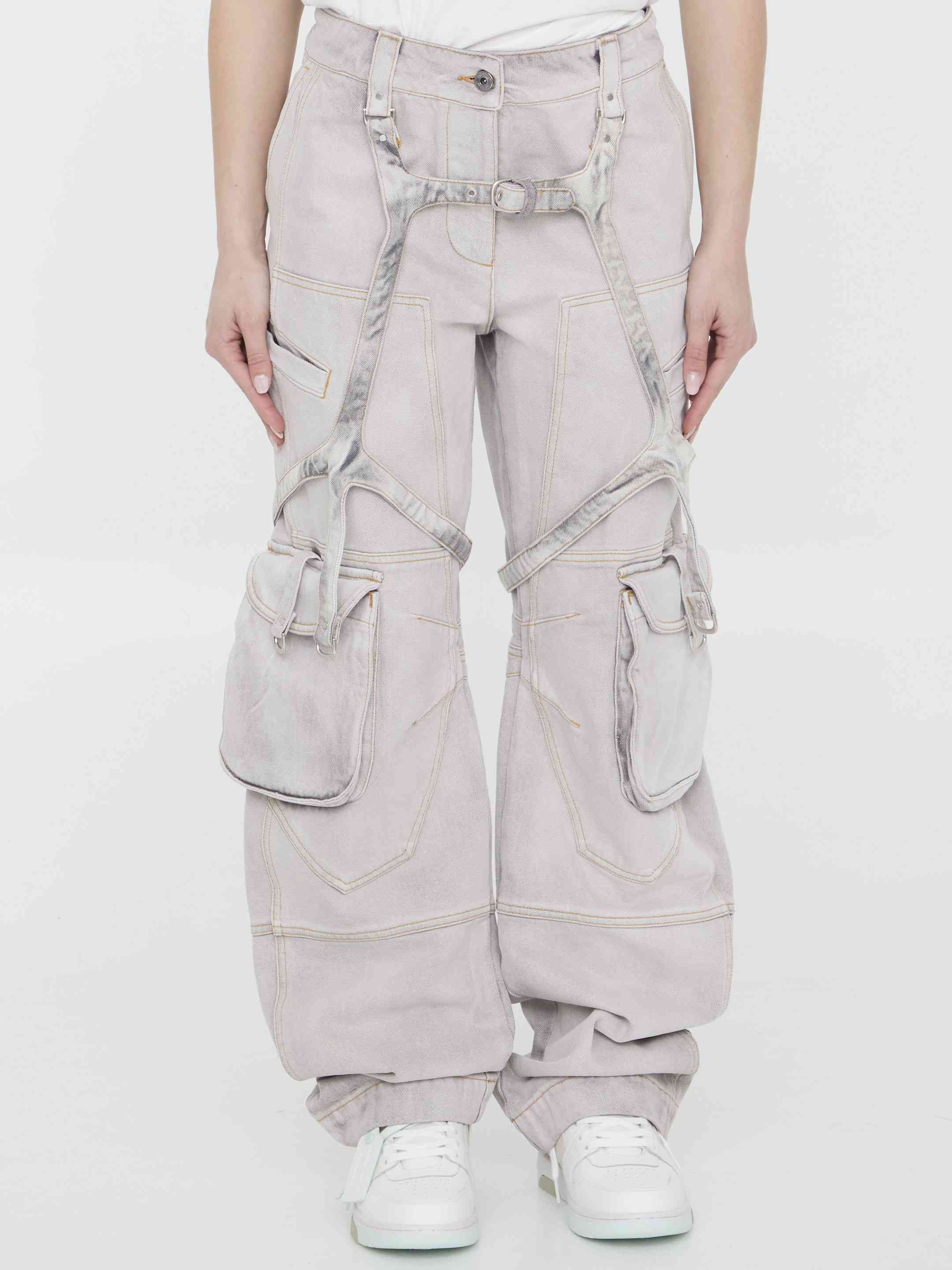 Off-White wo gab toybox cargo trousers