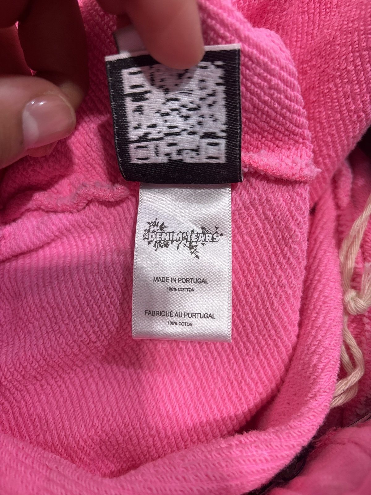 DENIM TEARS Denim Tears Mono Cotton Wreath Sweatpants ‘Pink’ Size US 32 / EU 48 - 7 Thumbnail