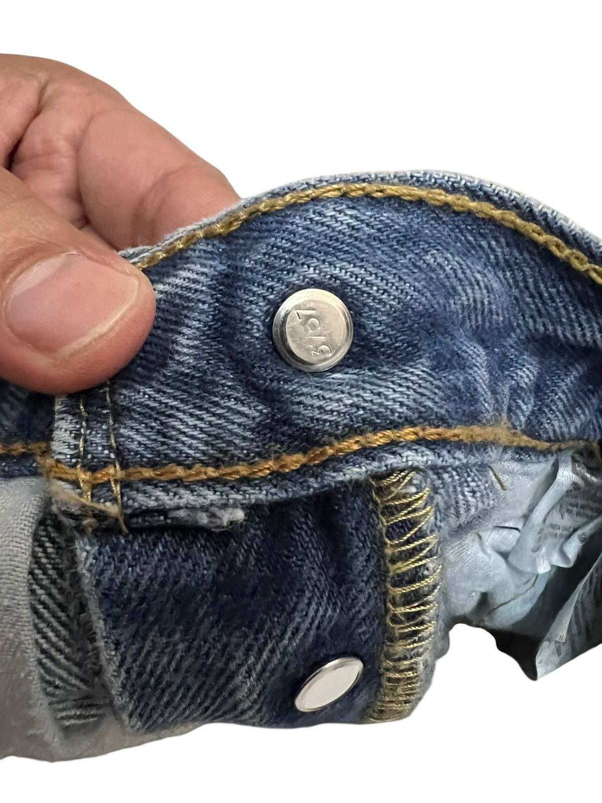 Levi's Vintage Levis 501 Distressed Mud Wash Jean Rare Size US 29 - 10 Thumbnail
