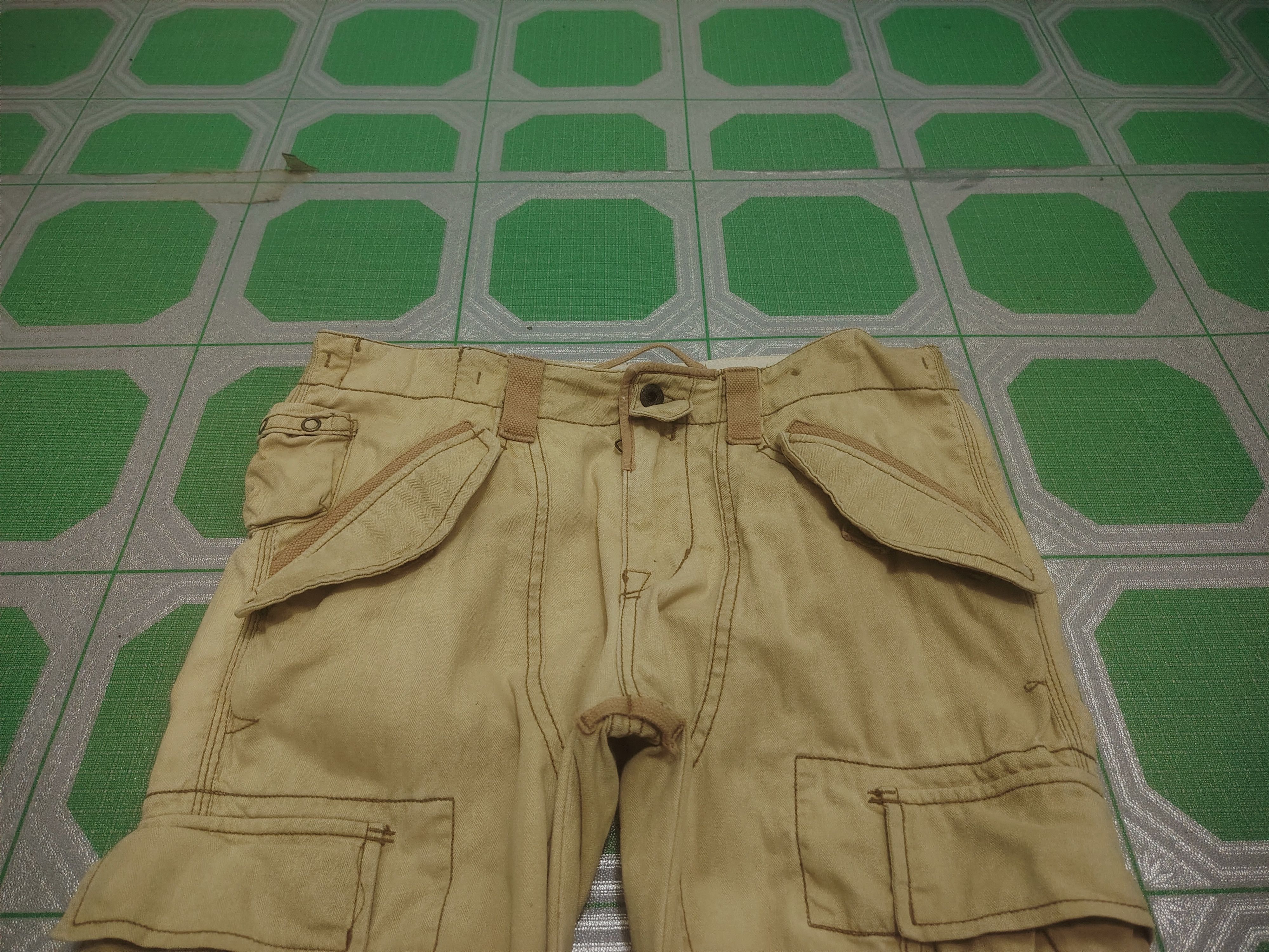 Polo Ralph Lauren Vtg Polo RL Multipocket distressed Bleachers Cargo Pants Size US 32 / EU 48 - 8 Thumbnail