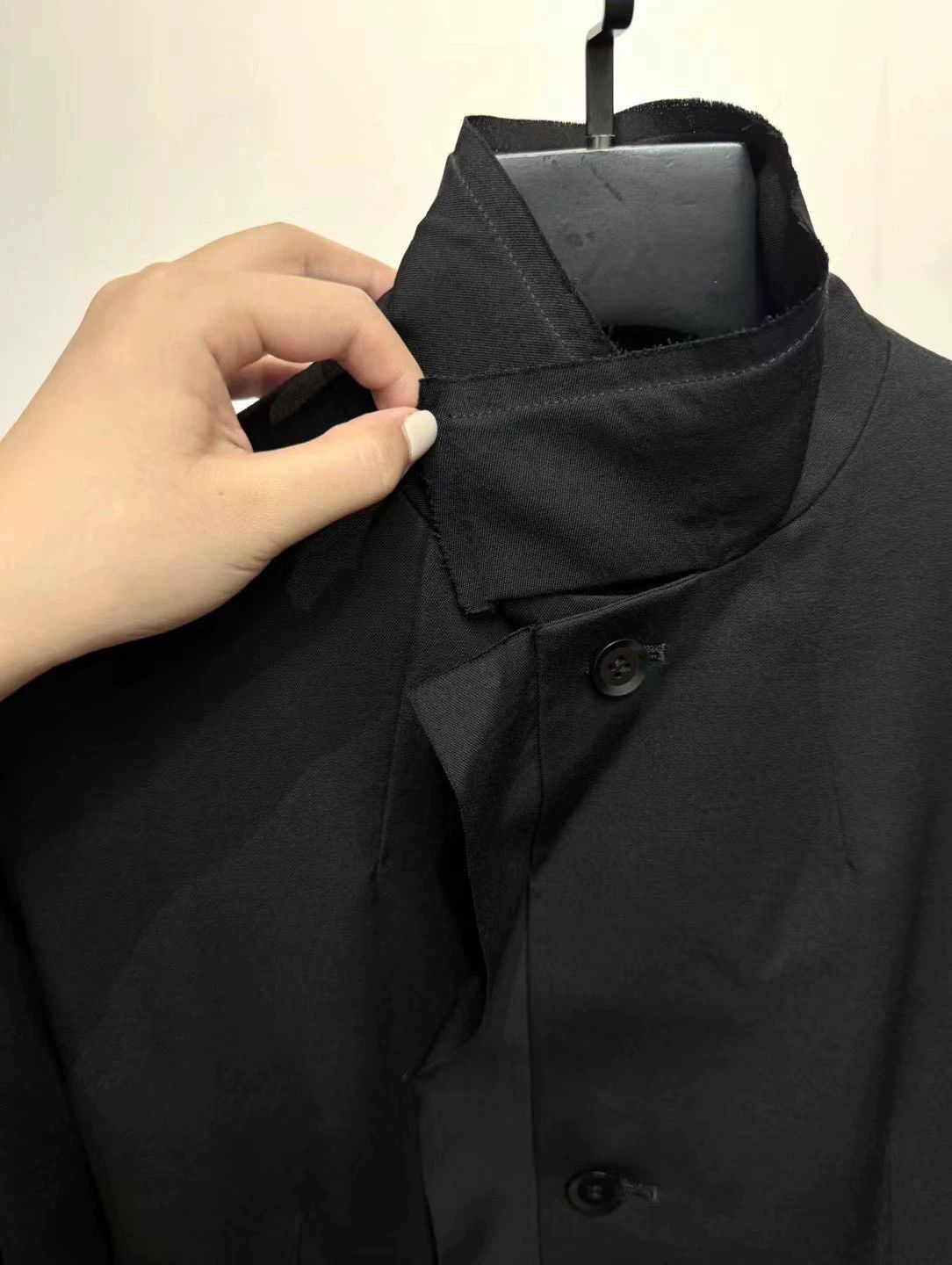 Yohji Yamamoto Yohji Yamamoto 2015 AW Stand Collar Wool Blazer Size 1 Size S / US 4 / IT 40 - 3 Thumbnail
