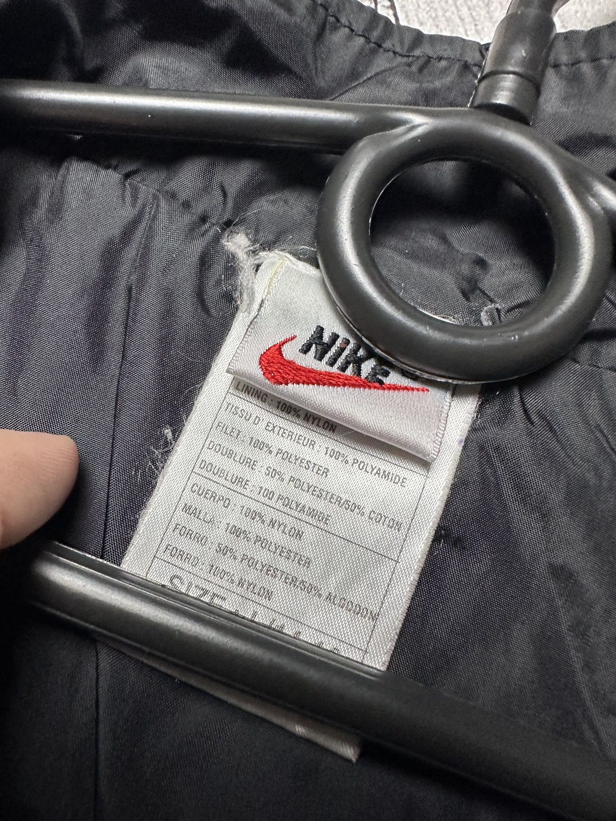 Nike × Vintage Vintage Nike track jacket big logo size Xs Yellow/ Black Size US XS / EU 42 / 0 - 5 Thumbnail