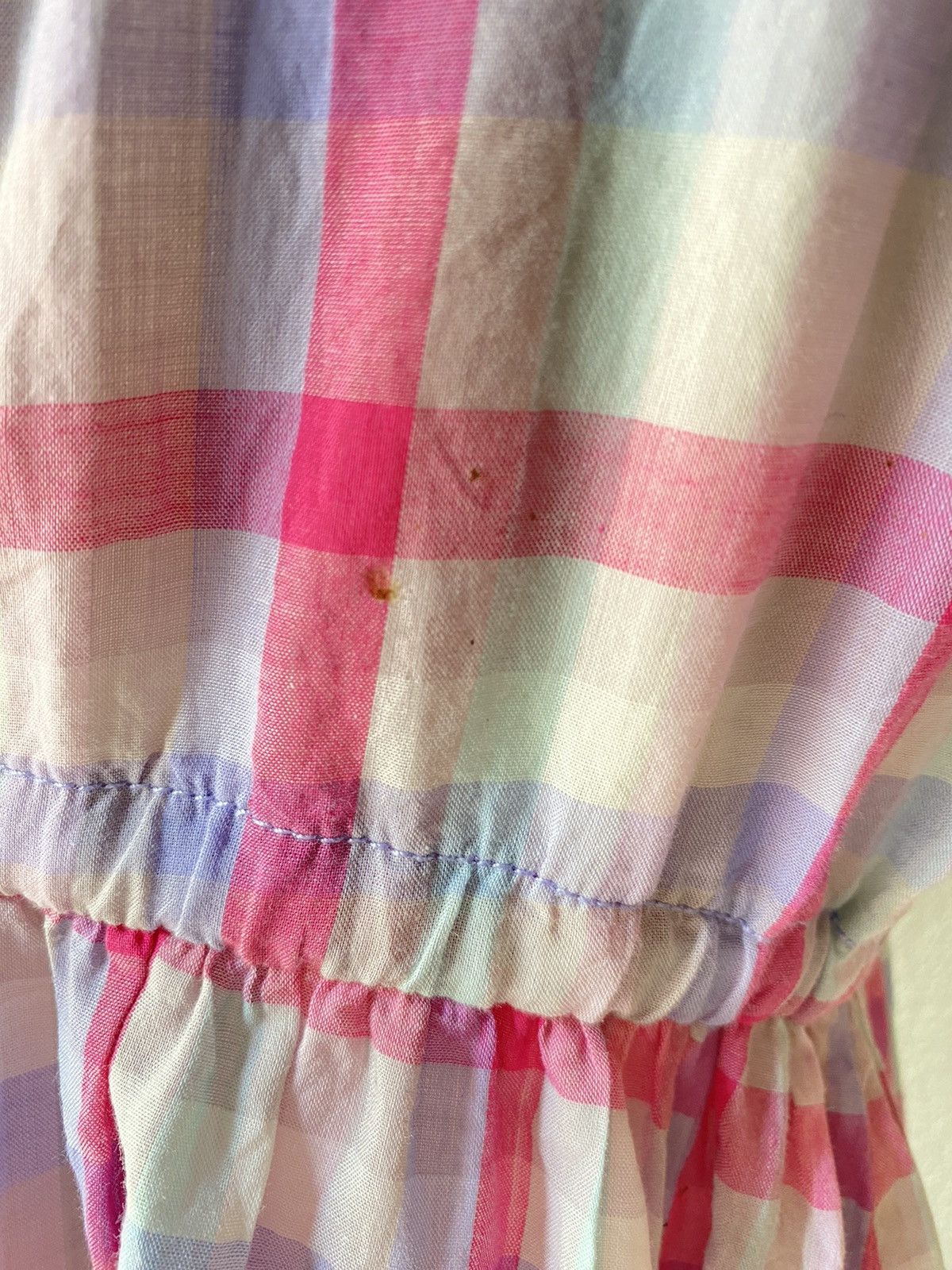 Designer × Japanese Brand Mezzo Piano For Candy Girts Pastel Plaid Hoodie. Size ONE SIZE - 14 Thumbnail