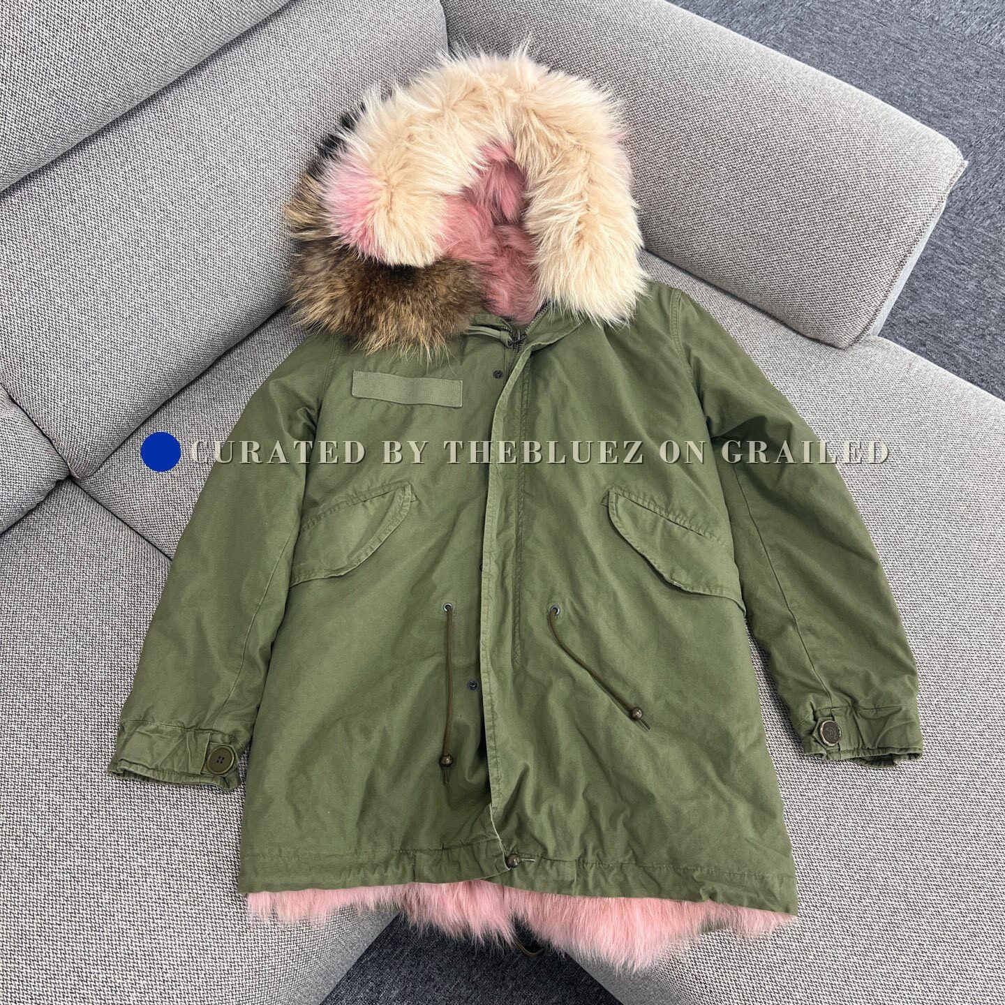 MR & MRS ITALY Mr&Mrs Fox Fur Coat XS Size XS / US 0-2 / IT 36-38 - 1 Thumbnail