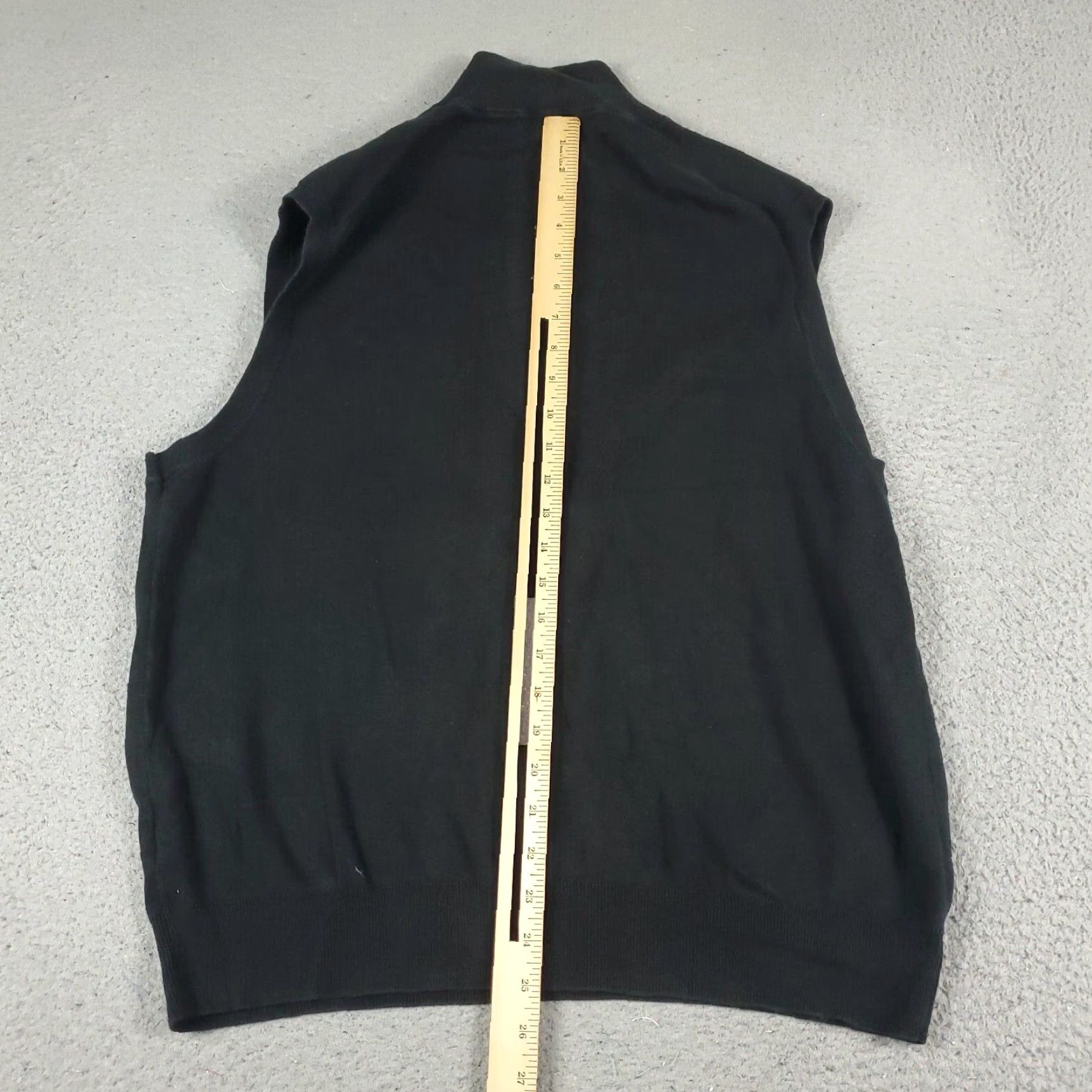 Ralph Lauren Ralph Lauren Mens Large Black Pony 1/4 Zip Casual Vest Sweater XL Size US L / EU 52-54 / 3 - 5 Thumbnail