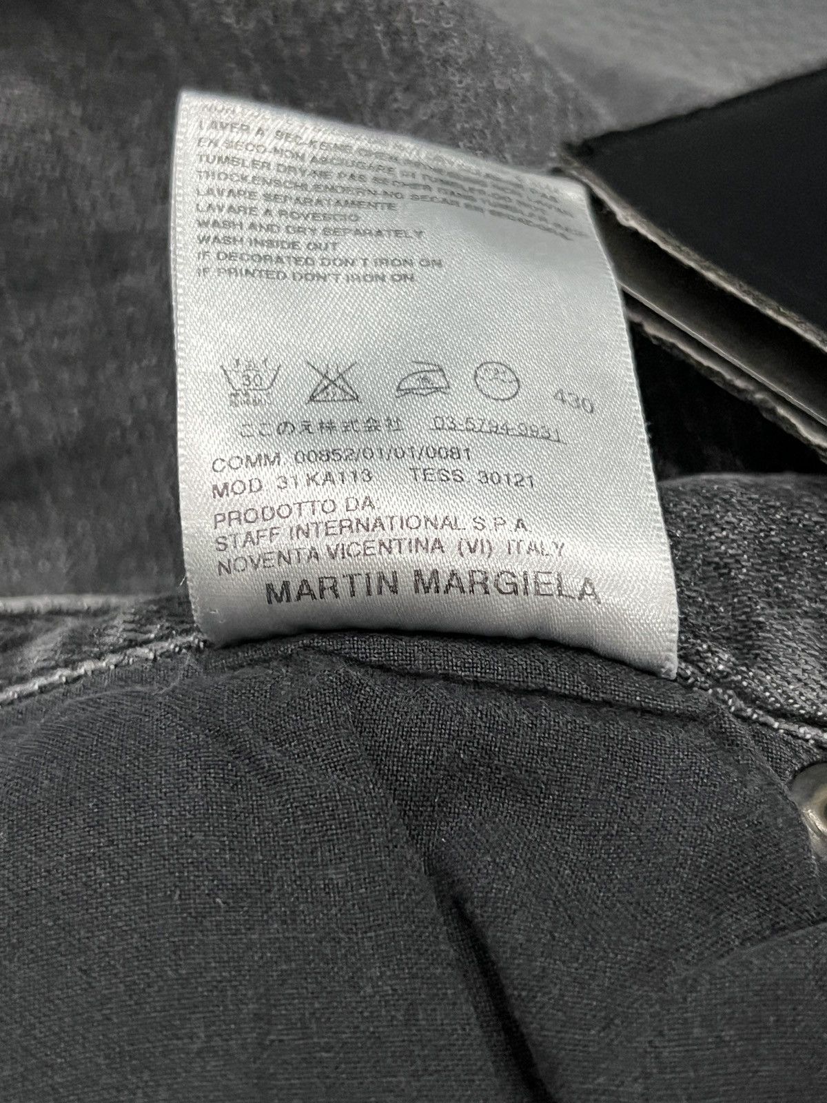 Maison Margiela Maison Martin Margiela Line 14 Distressed Slim Denim Jeans Size 27" / US 4 / IT 40 - 13 Thumbnail