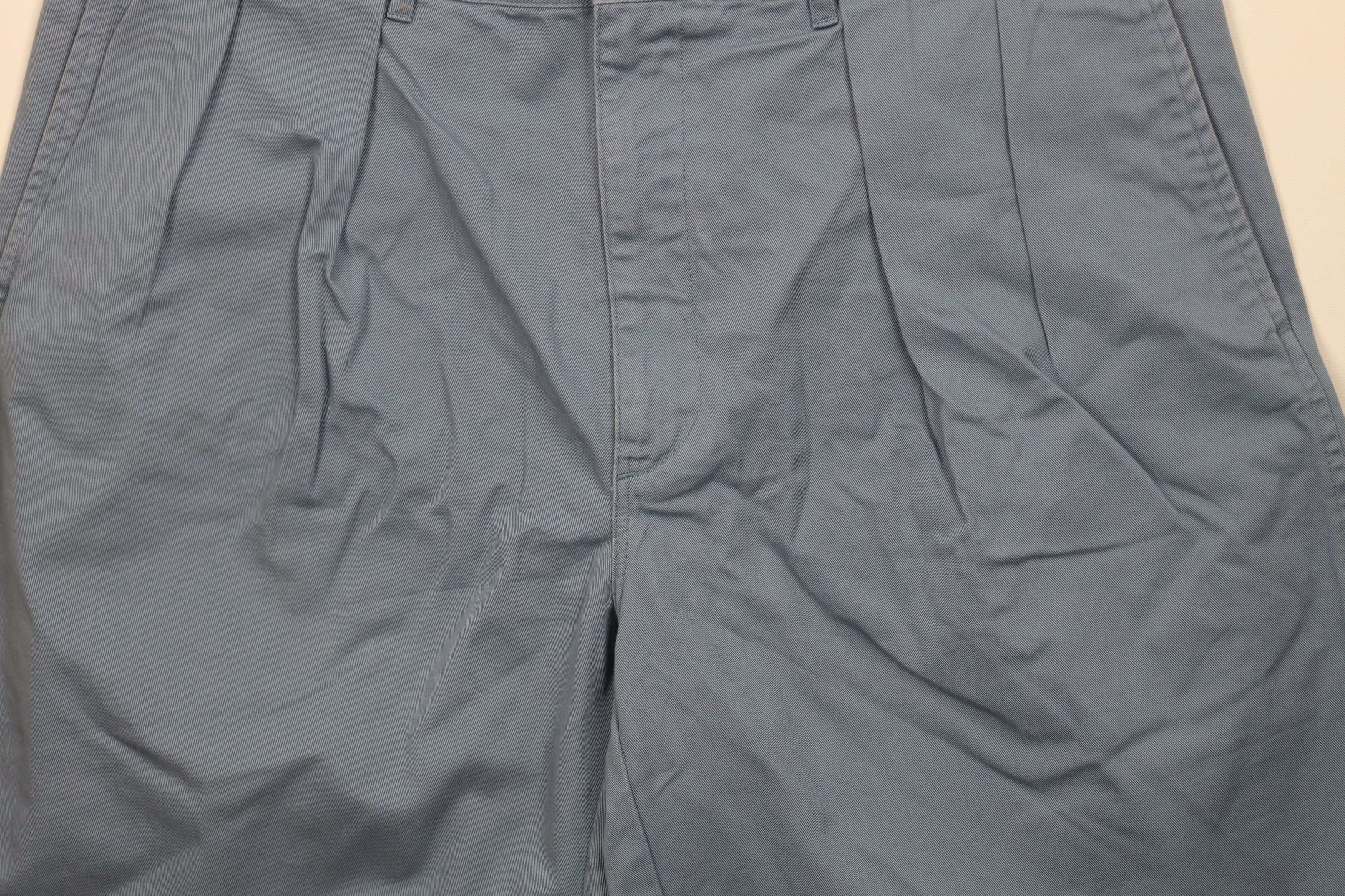Ralph Lauren Vintage 90s Ralph Lauren Golf Chino Shorts Blue Cotton Size US 36 / EU 52 - 3 Thumbnail