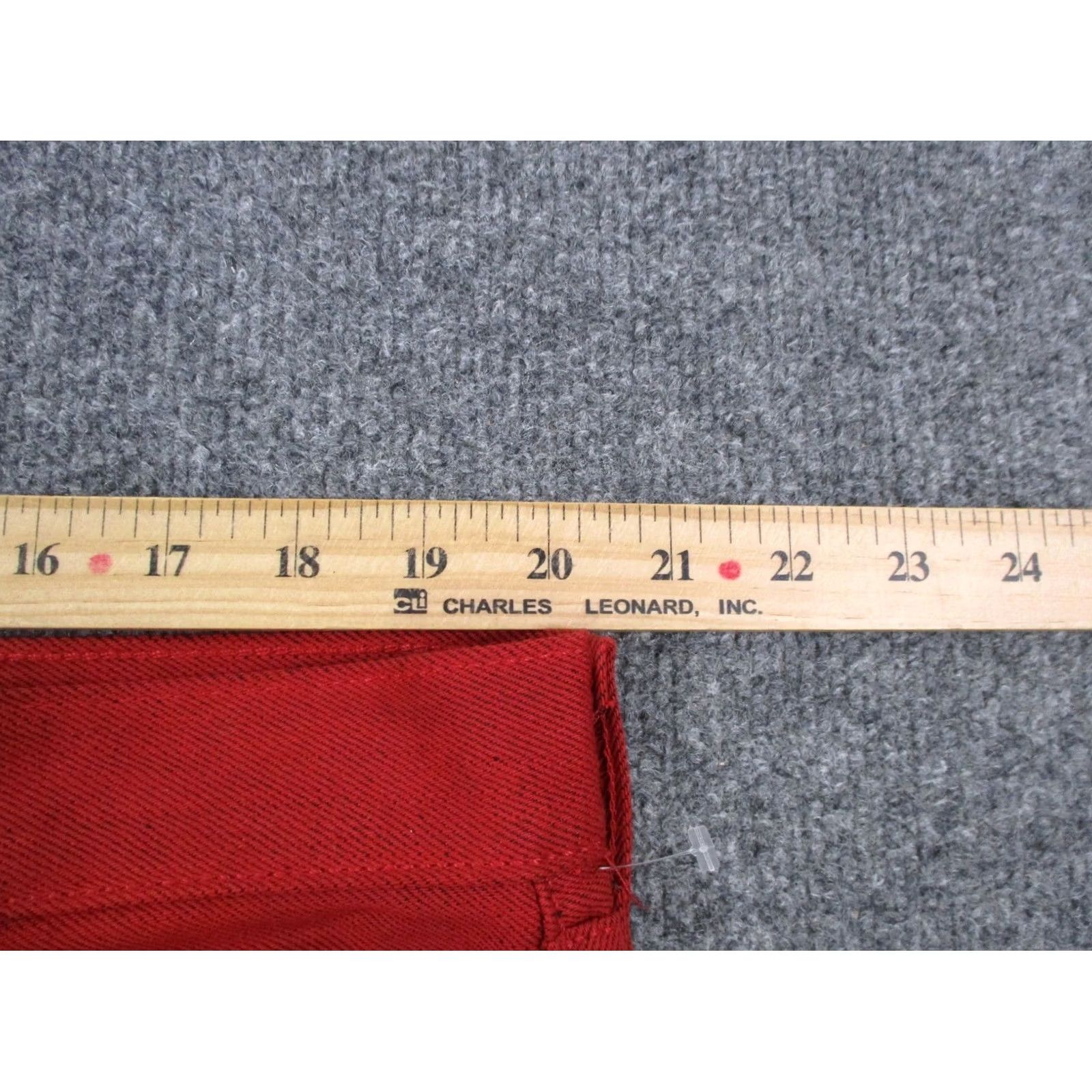 Levi's VINTAGE Levi's Jeans Mens 40 X 32 Red Denim Bootcut 501 XX Regular Pants Mens Size US 40 / EU 56 - 6 Thumbnail