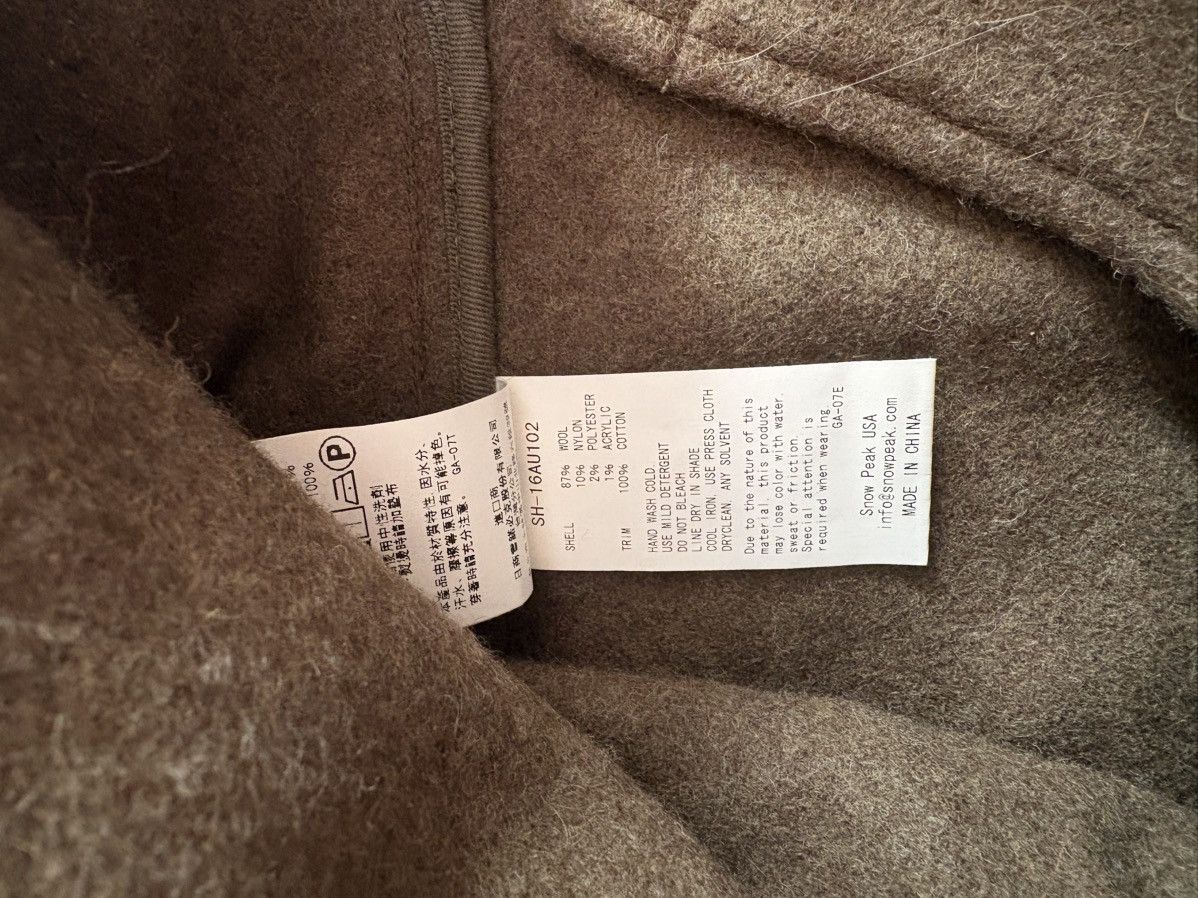 Snow Peak Snow Peak Wool Chore Coat Size US S / EU 44-46 / 1 - 4 Thumbnail