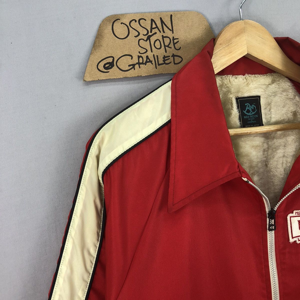 Redmoon Vintage 90’s Red Moon Sherpa Lining Zipper Jacket Size US M / EU 48-50 / 2 - 2 Thumbnail