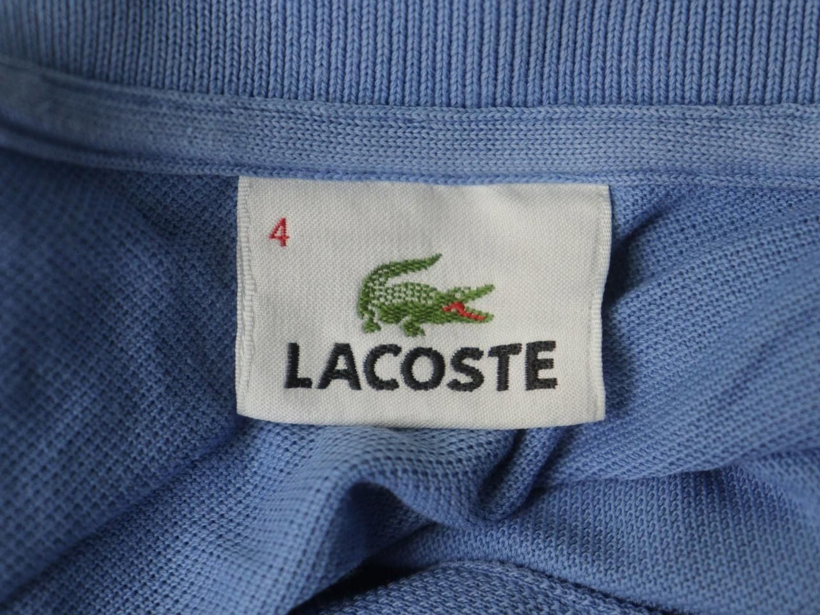 Lacoste Lacoste Blue 100% Cotton Collared Casual Polo Shirt Size 4 Size US M / EU 48-50 / 2 - 9 Thumbnail