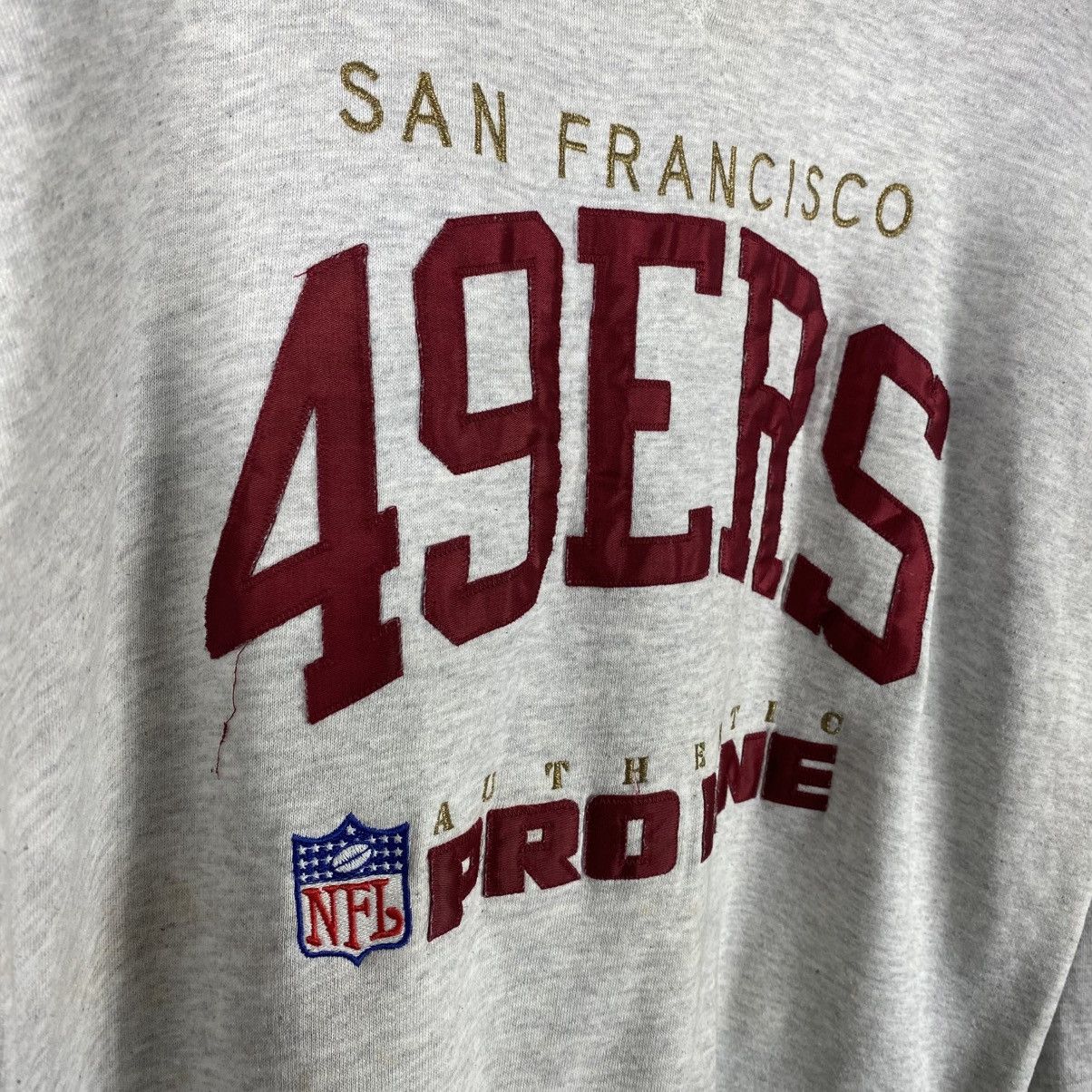 NFL × Russell Athletic × Vintage Vintage Russel Athletic Sweatshirt NFL 49ners Sweater Size US L / EU 52-54 / 3 - 3 Thumbnail